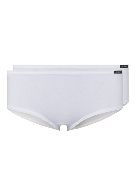 Skiny Damen Panty Doppelpack Cotton Advantage (White)