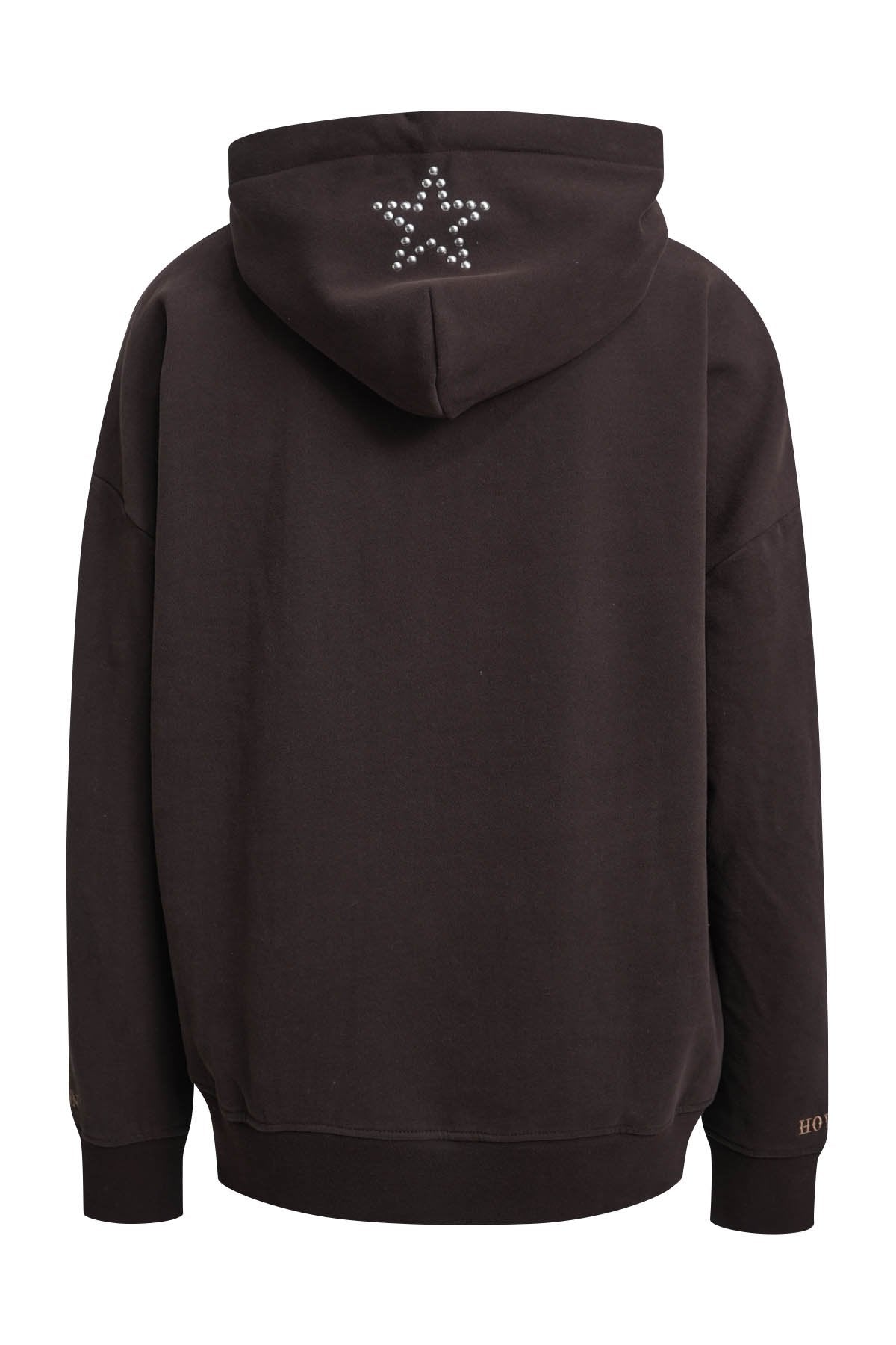 Oversize Crazy Hoodie (Dark Choc)