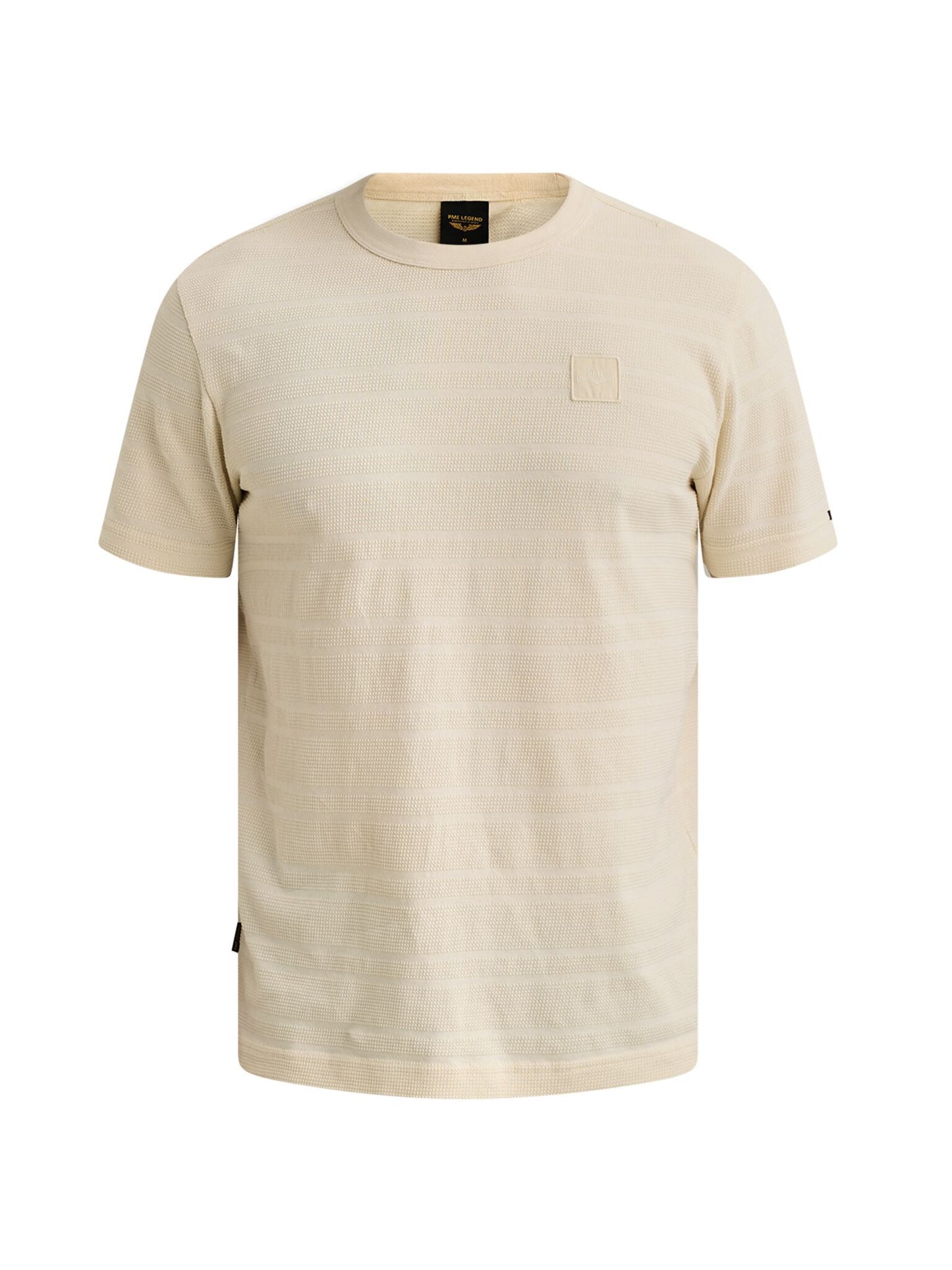 waffle jersey stripe (Bone White)