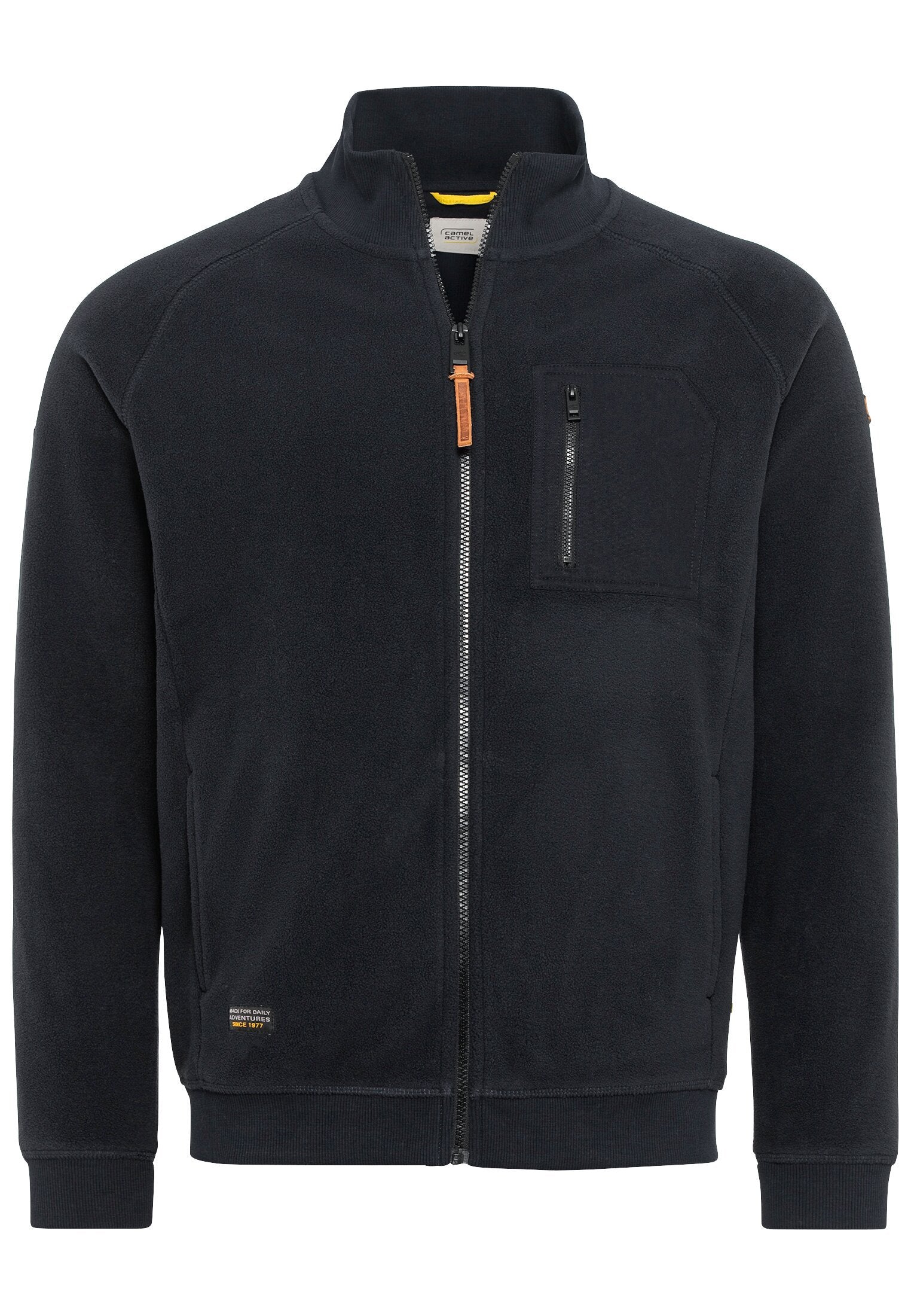 Fleecejacke aus recyceltem Polyester (Night Blue)