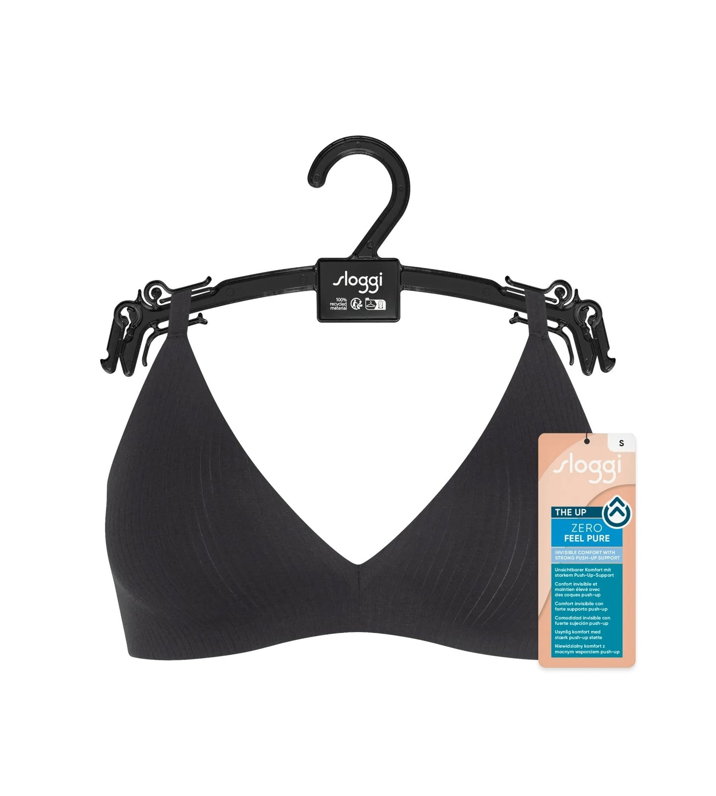 sloggi ZERO Feel Pure THE UP Push Up (Black)