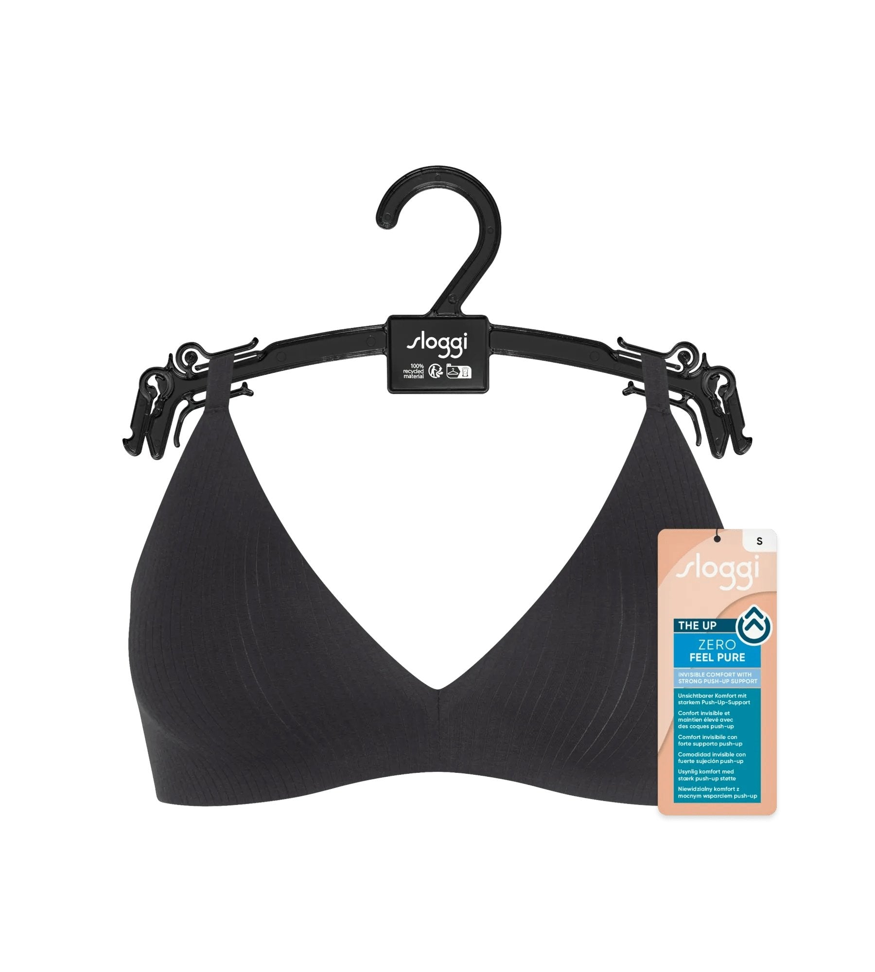 sloggi ZERO Feel Pure THE UP Push Up (Black)