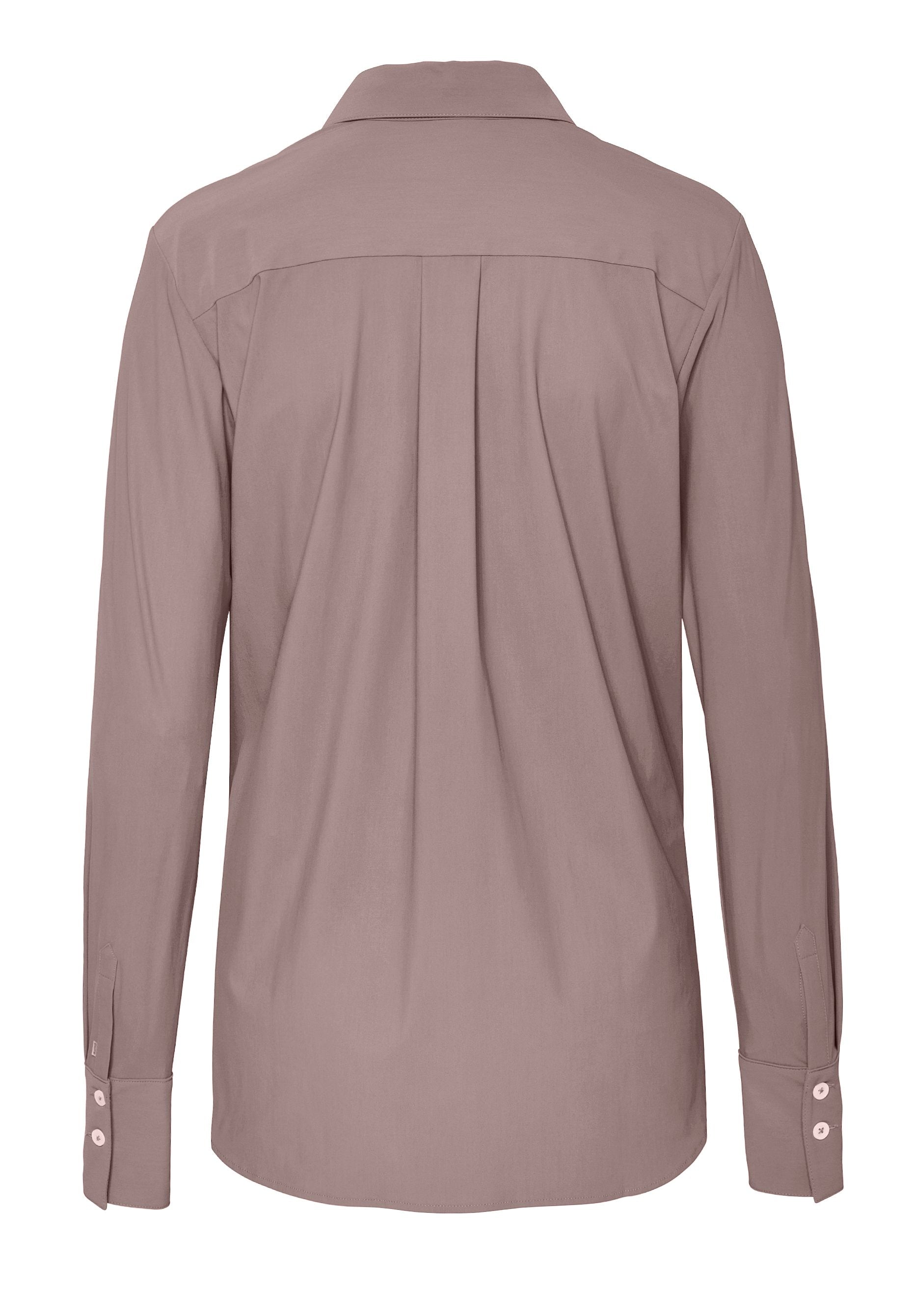 PURE- Functional Bluse Langarm (Uni Hellbraun)