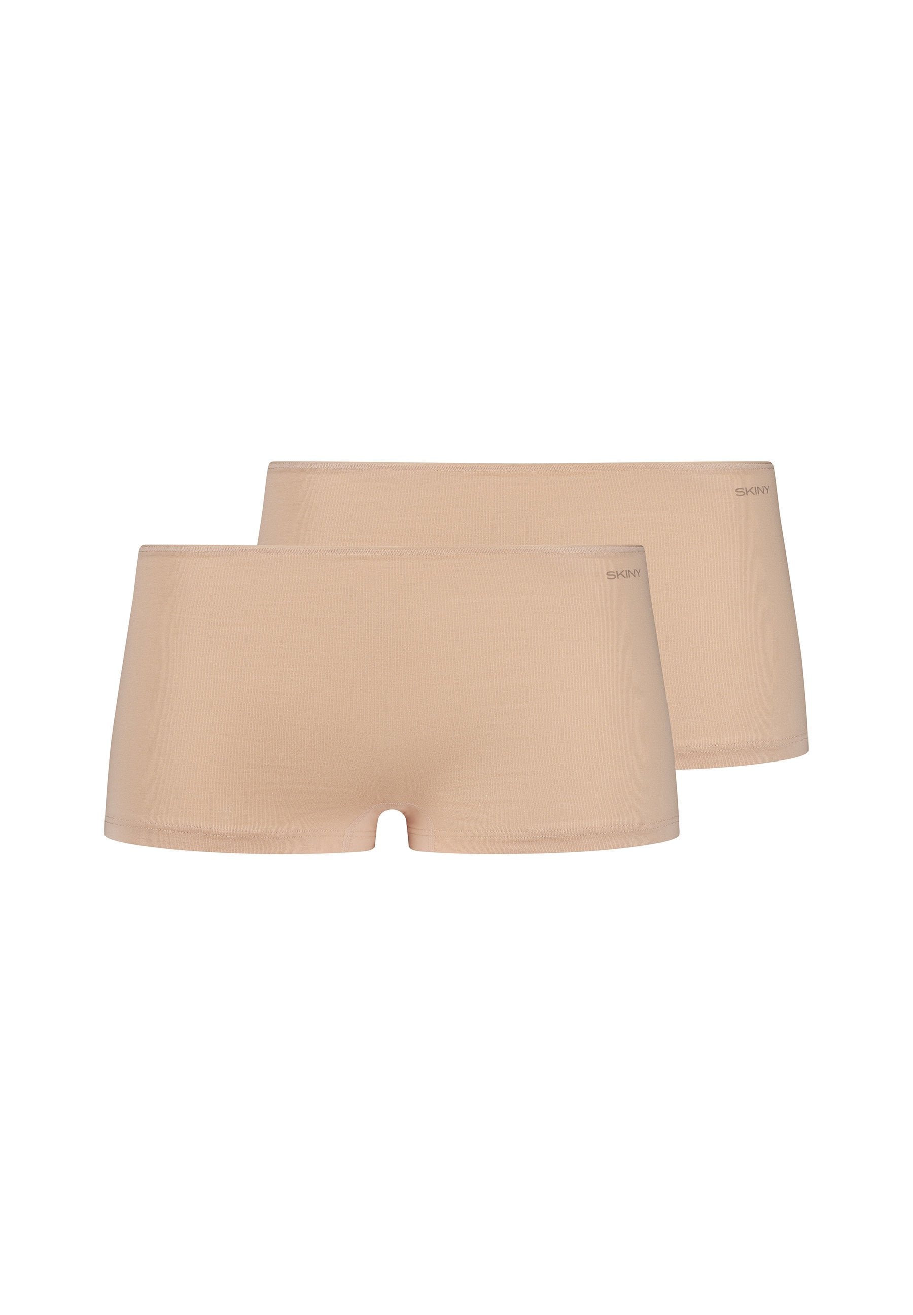 Skiny Damen Pants Doppelpack SKINY ADVANTAGE Cotton Stretch (Beige)
