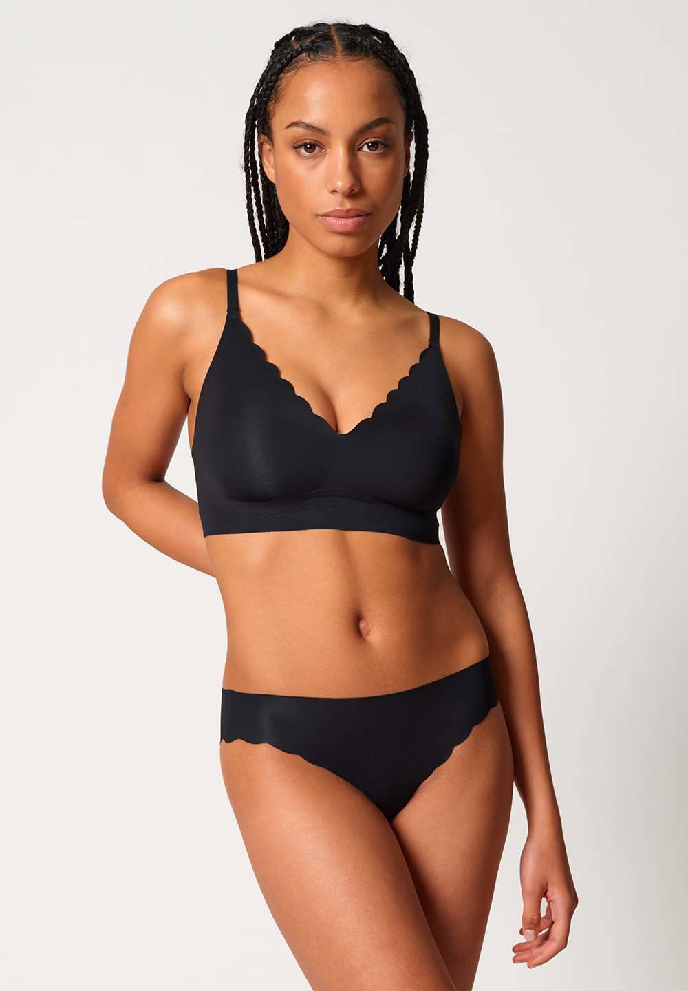 Skiny Damen Bustier herausn. Pads Sensation (Black)