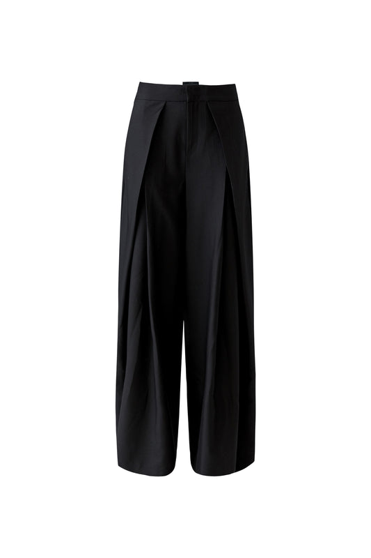 Bundfaltenhose (Black)