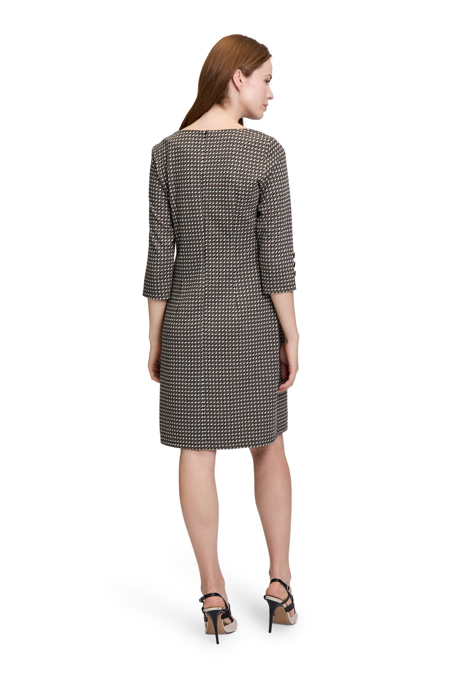 Etuikleid (Black/beige)