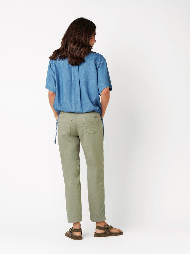 Sue Jogpants 7/8 (Light Khaki)