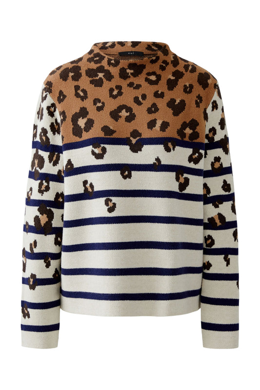 Pullover (Offwhite Camel)