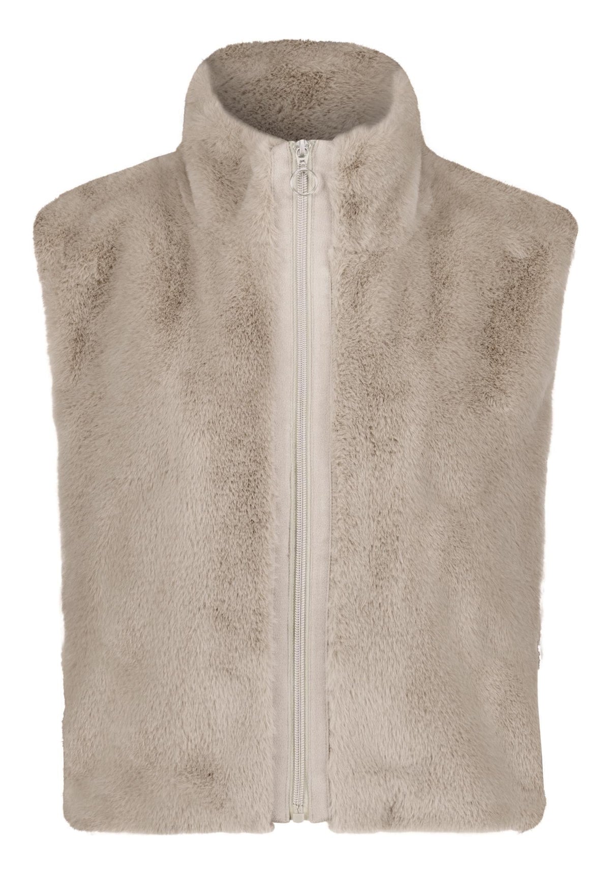 Plüschweste (Bright Taupe)
