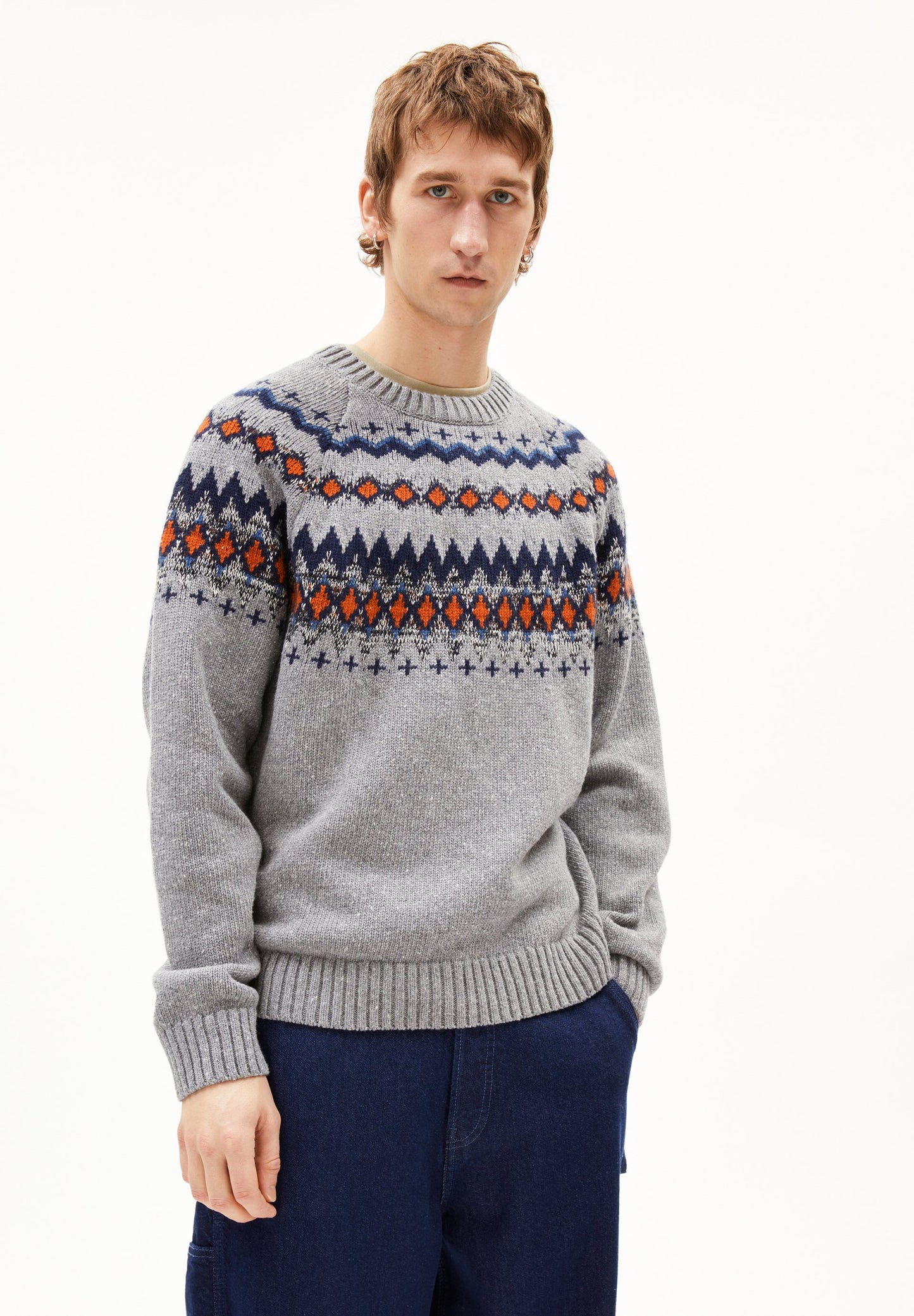 Kaalla Fair Isle (Silver Melange-)