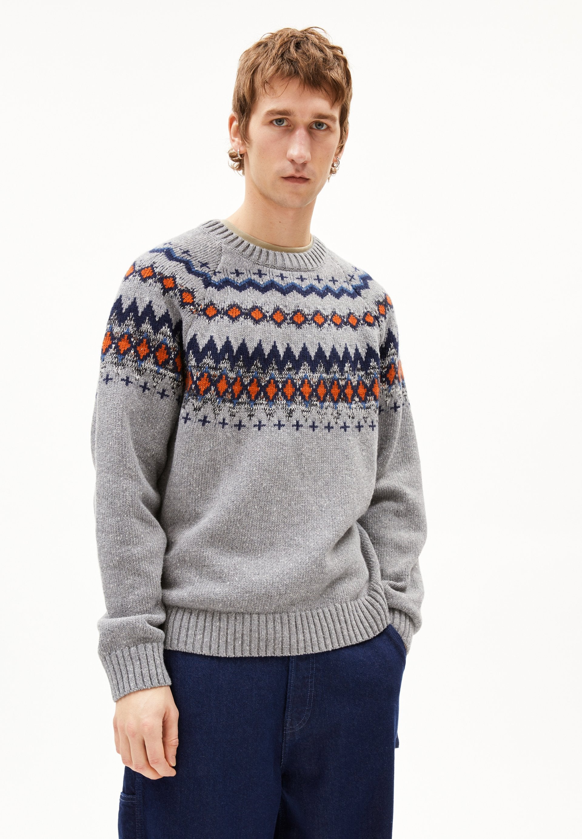 Kaalla Fair Isle (Silver Melange-)