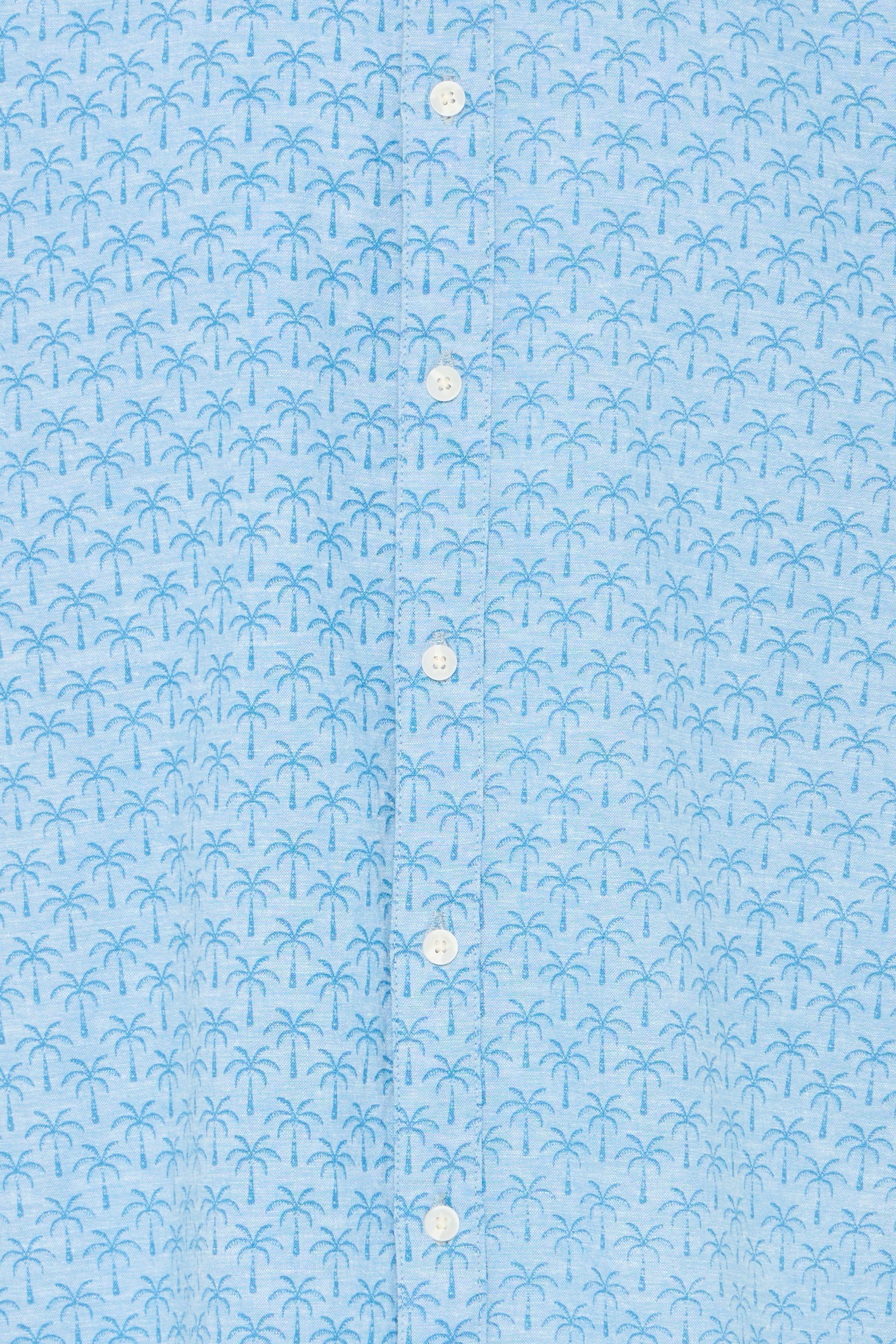 Bhaban Shirt Print (Lichen Blu)