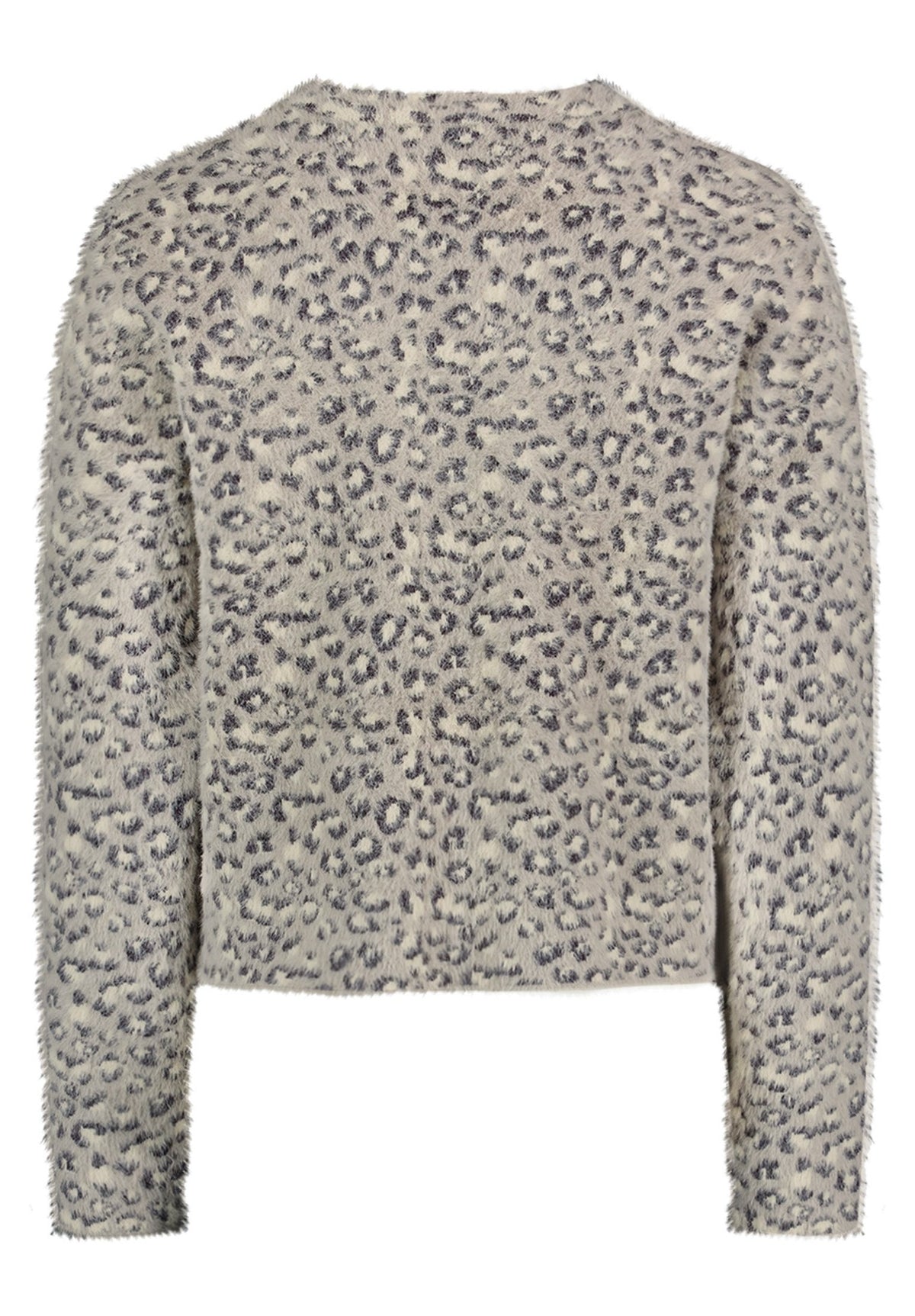Casual-Strickjacke (Patch Grey/beig)