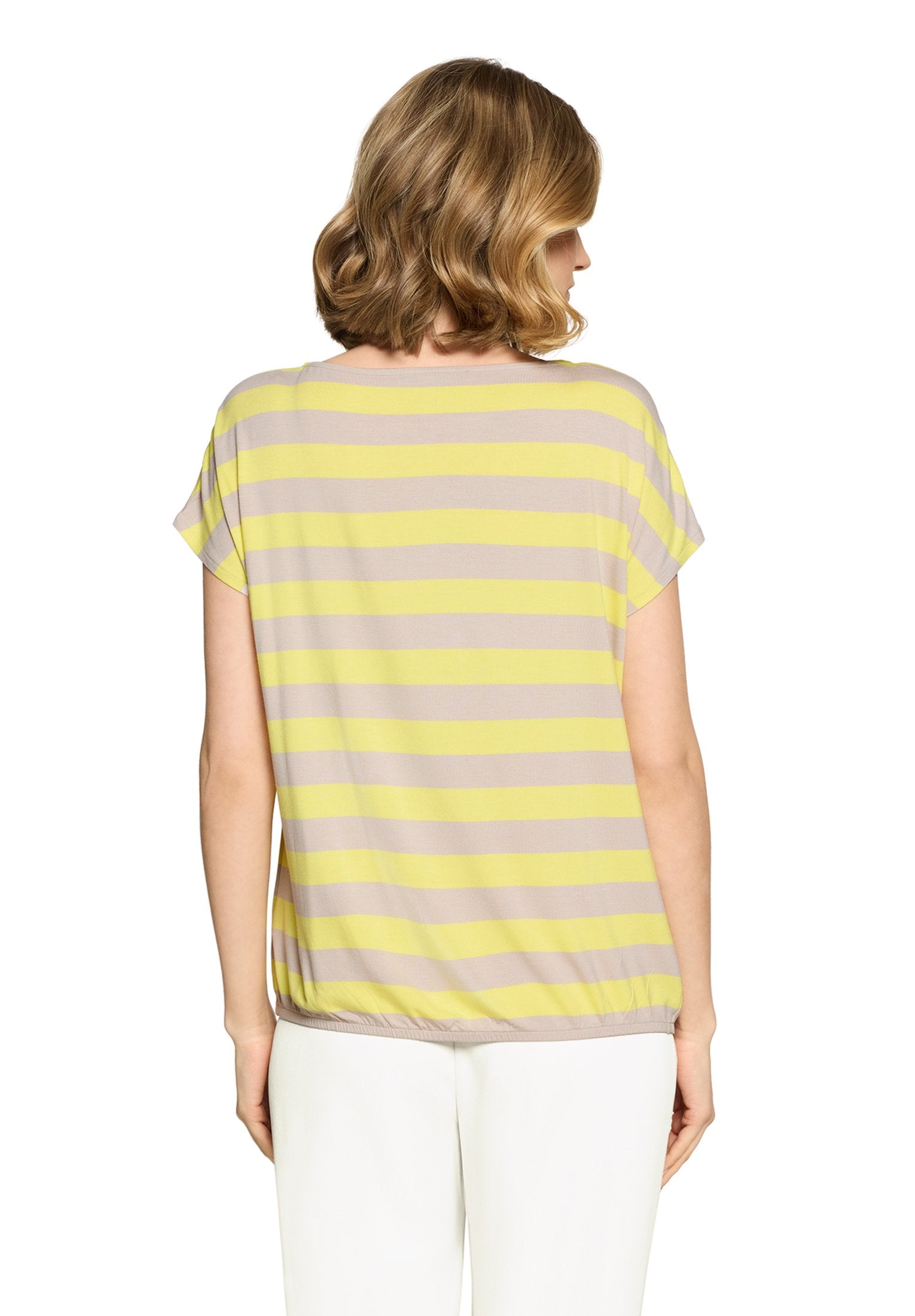 Printshirt (Beige/yellow)