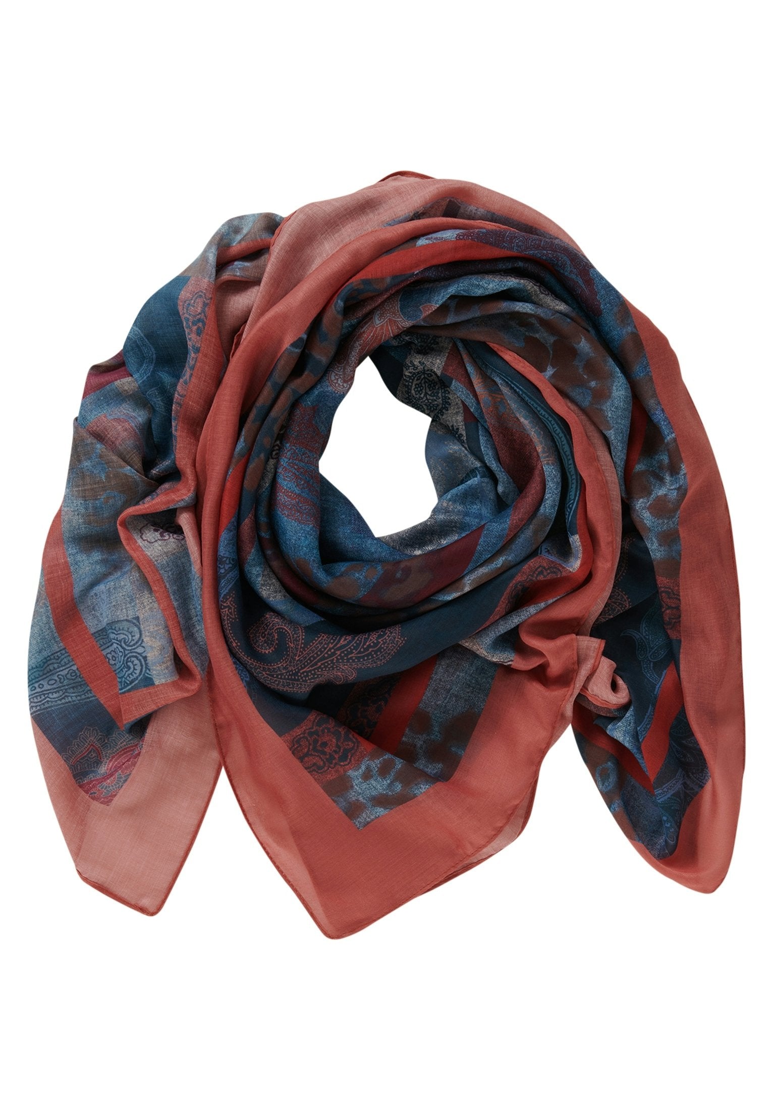 Tuch (Blue/red)