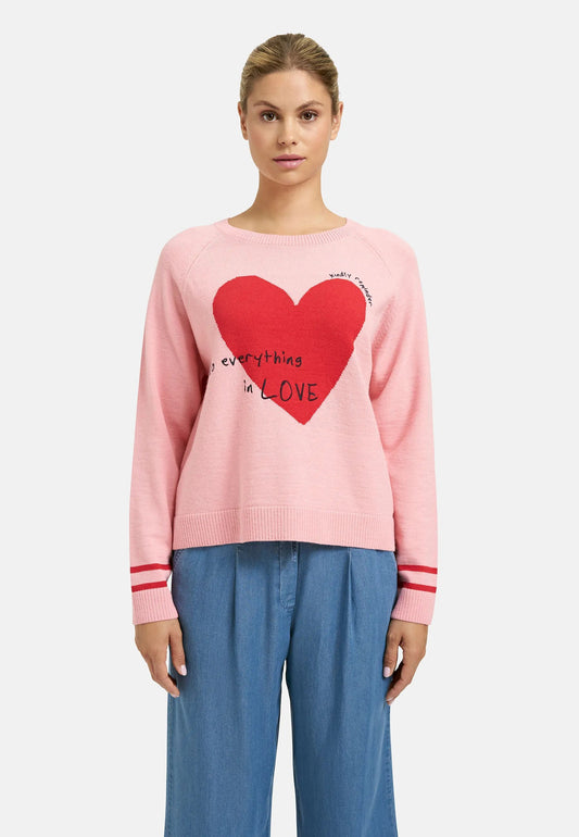 Pullover with Intarsia (Sugar)