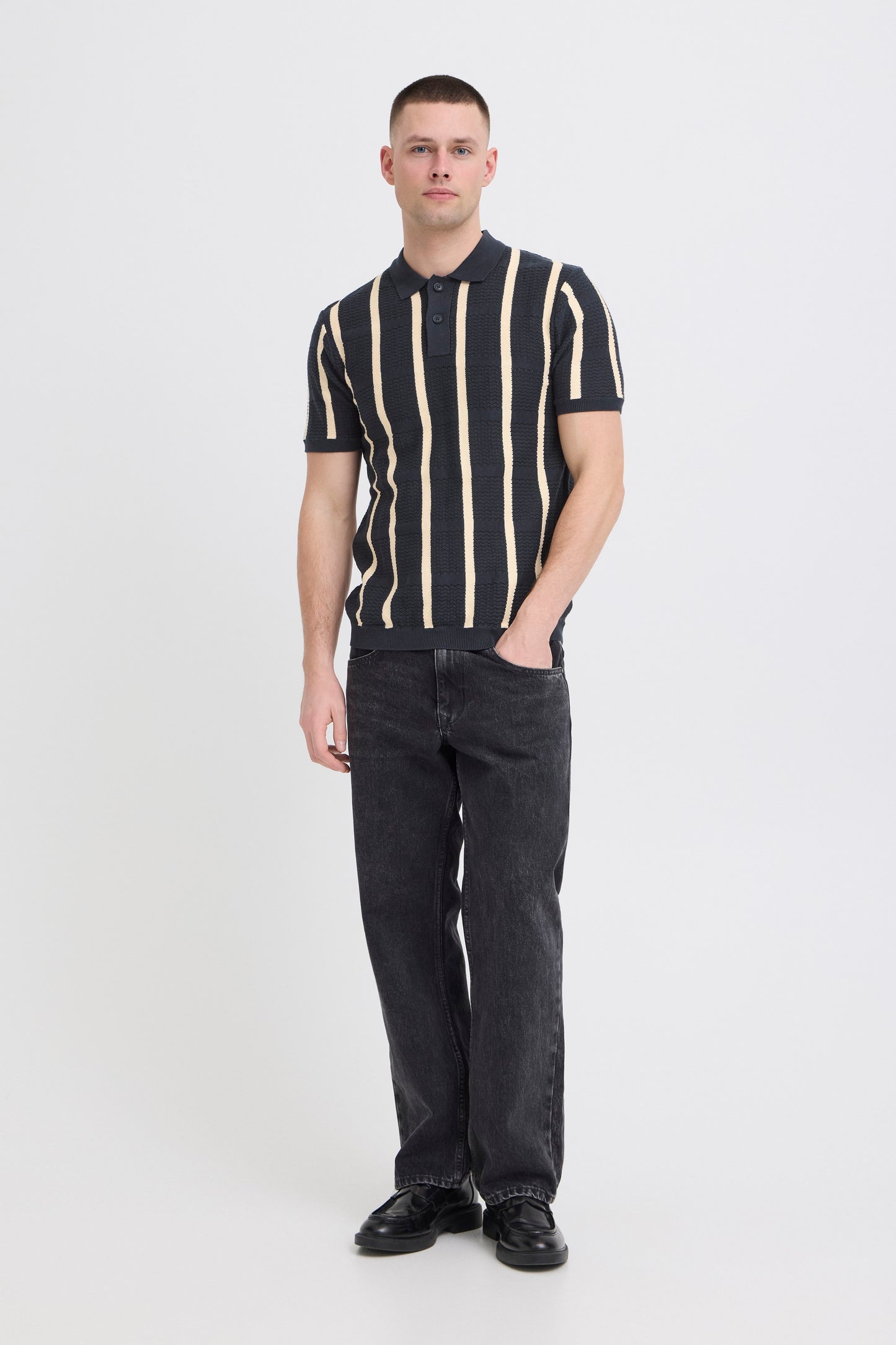 Bhdarin Knit Polo (Salute)
