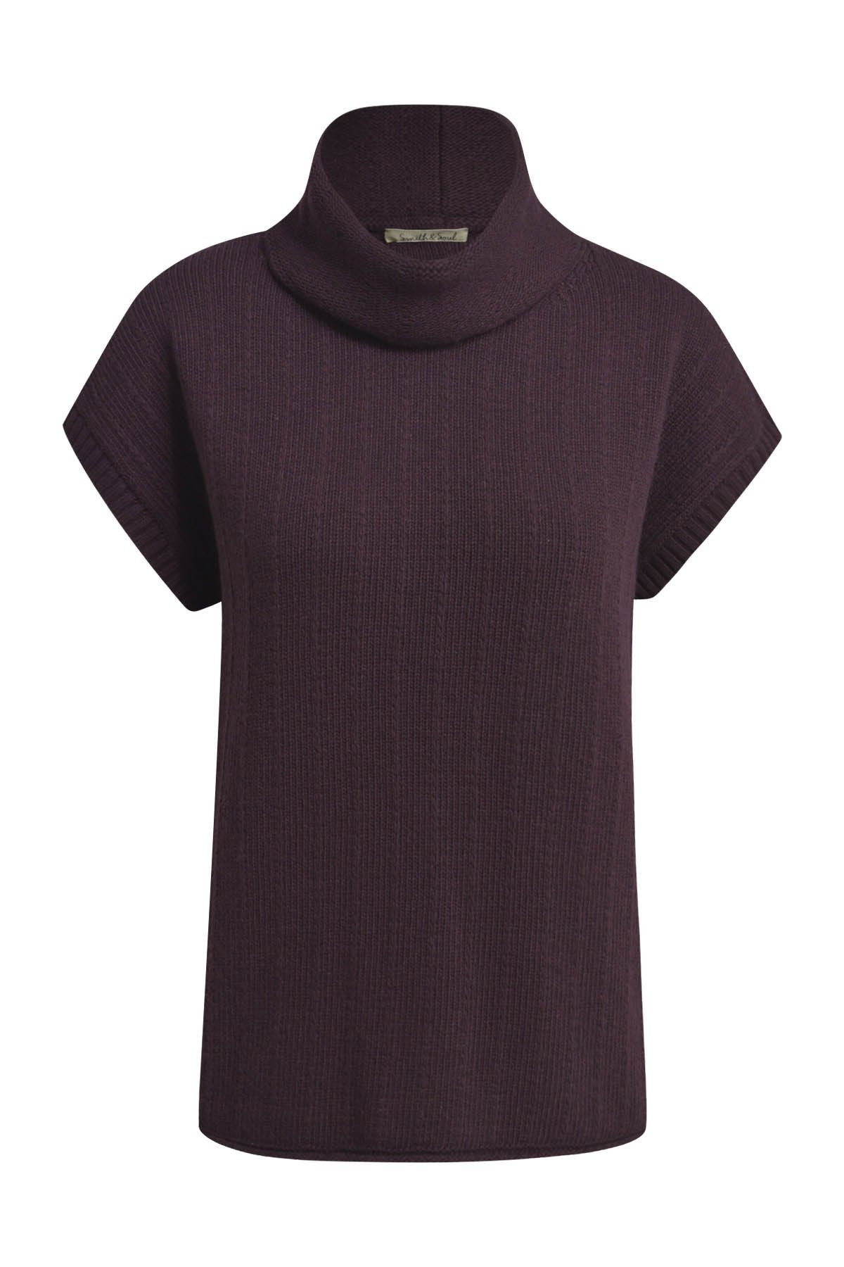 Structure Stripe Slipover (Plum)