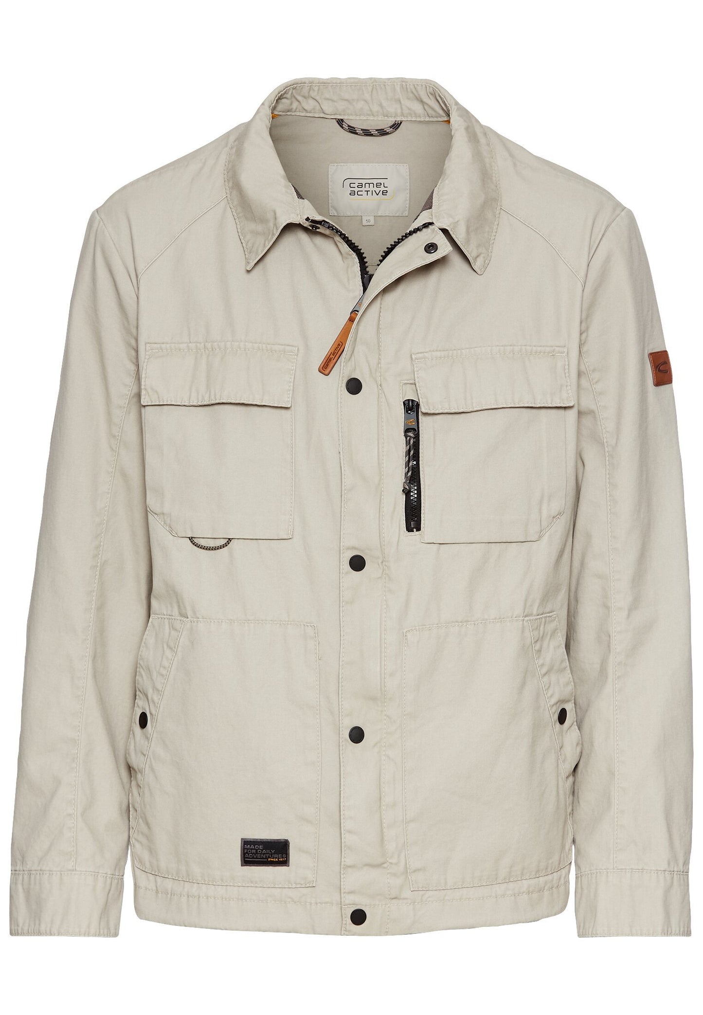 Blouson mit Mehrtaschen-Design (Ecru)
