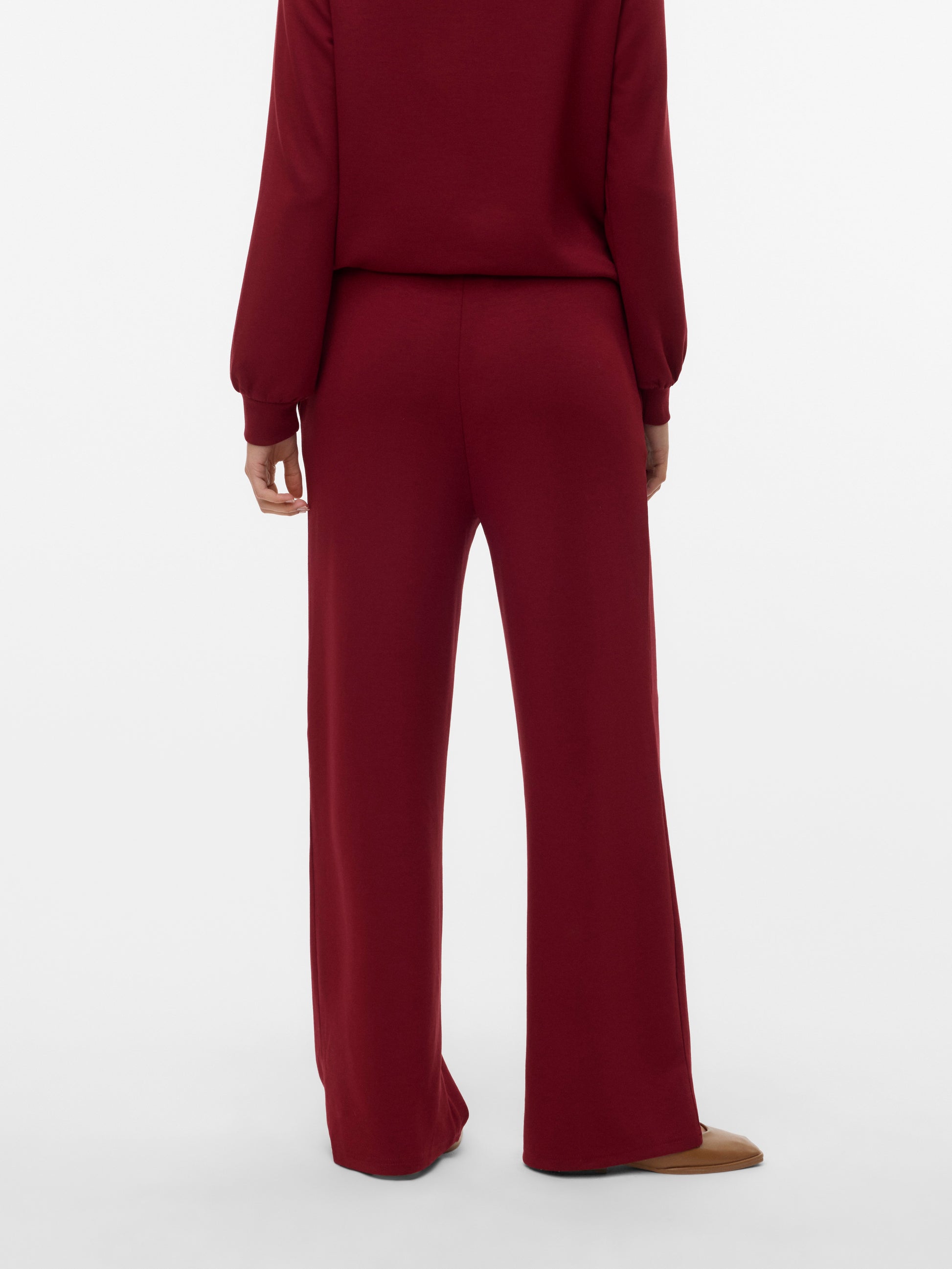 Vmhali Hw Wide Pant Jrs Ga Boo (Syrah)