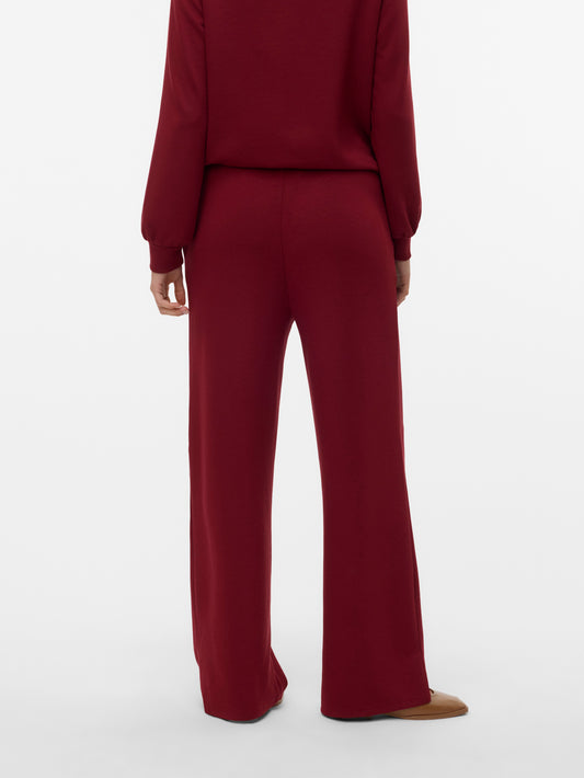 Vmhali Hw Wide Pant Jrs Ga Boo (Syrah)