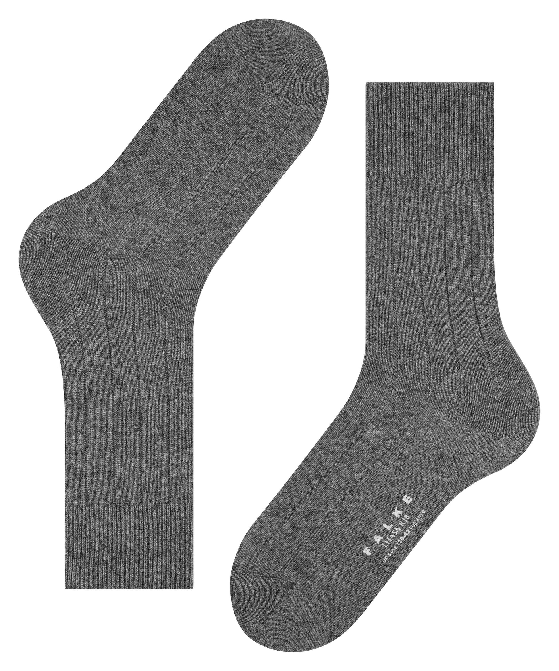 FALKE Lhasa Rib Herren (Light Greymel.)