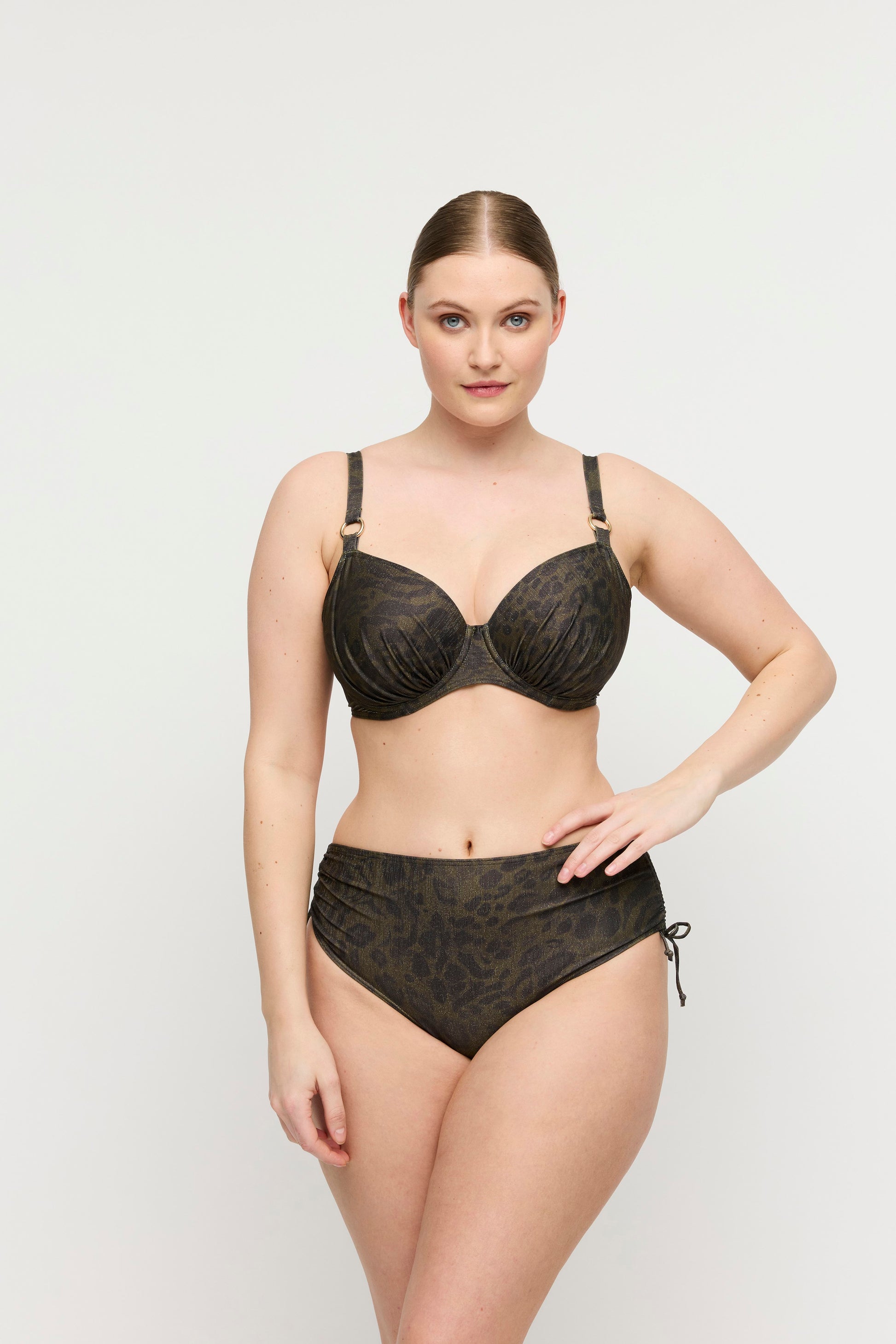 RATJADA jungle jaguar Bikini Taillenslip m. Schnur (Jur)