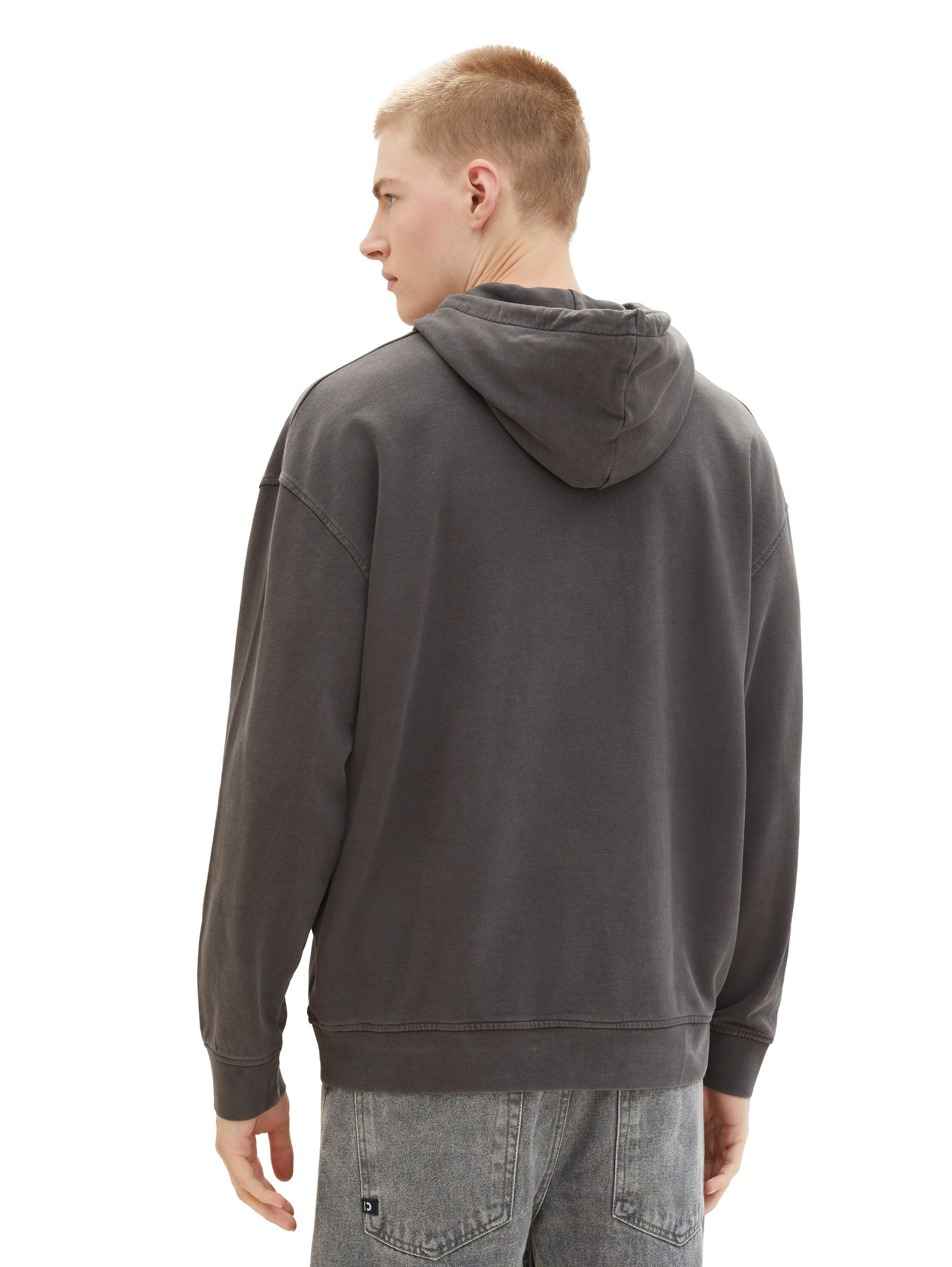 Hoodie mit Print (Dusty Mint Blu)