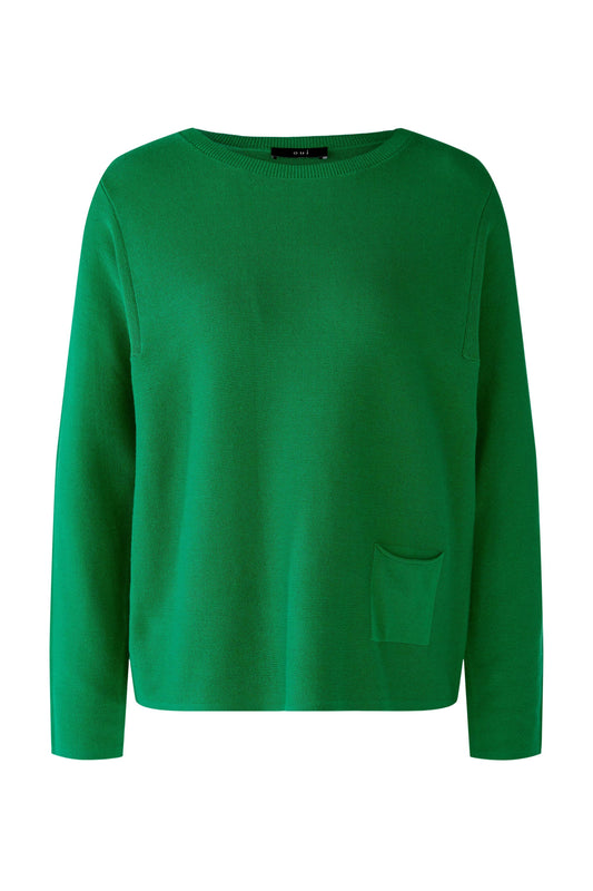 KEIKO Pullover 100% Bio-Baumwolle (Green)