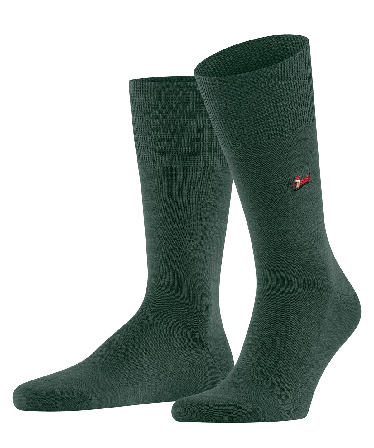 FALKE Airport X-Mas Dachshund Herren (Hunter Green)