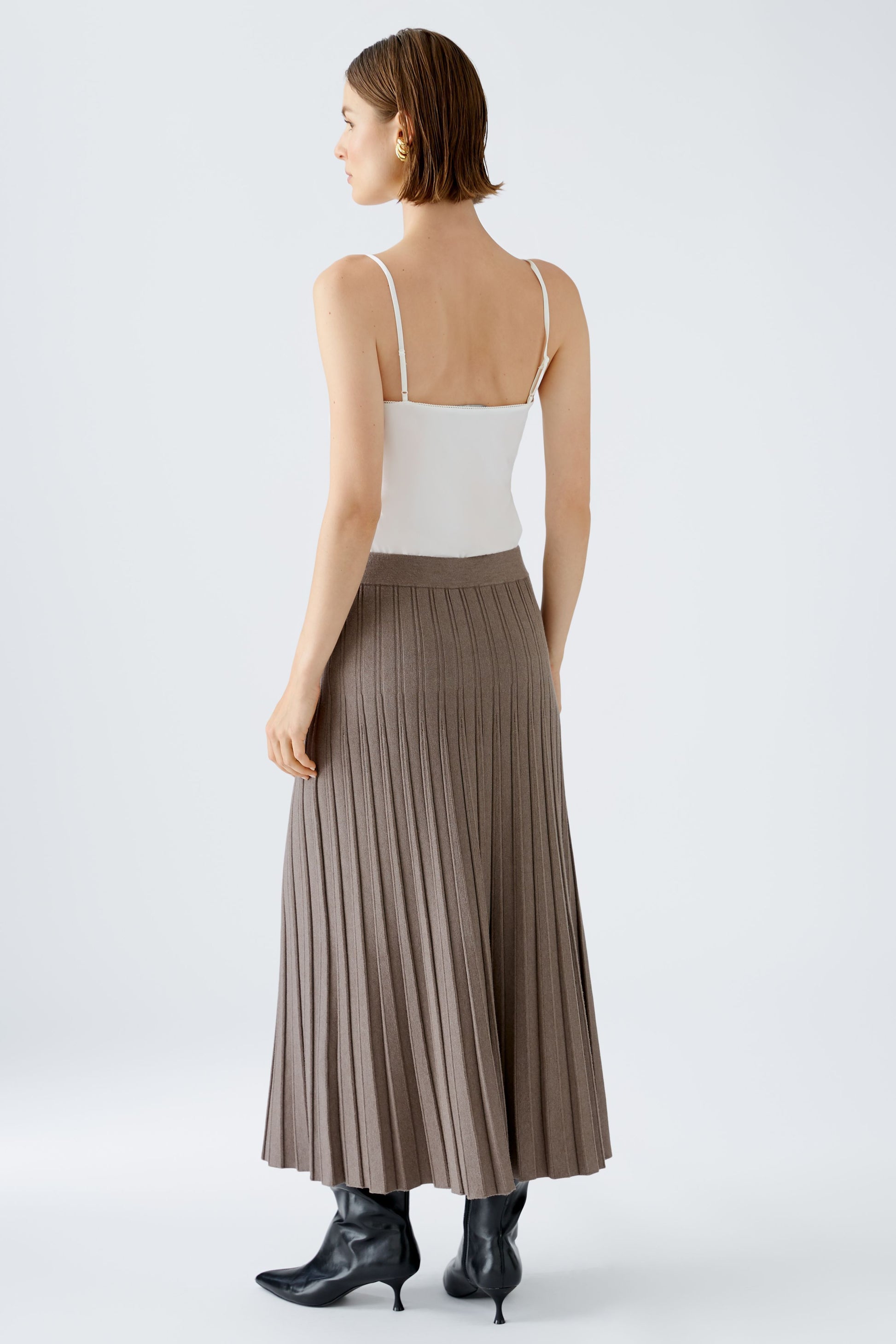 Midirock Viskosestrick (Smoky Taupe)