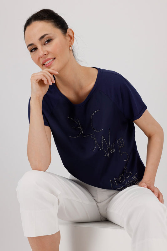 T-Shirt (Navy Blue)