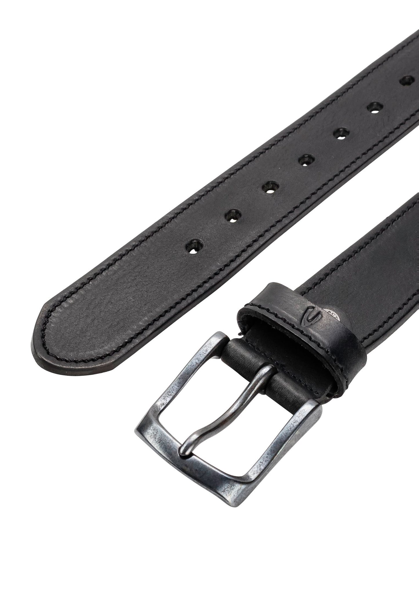 Ledergürtel mit verstellbaren Details (Black)