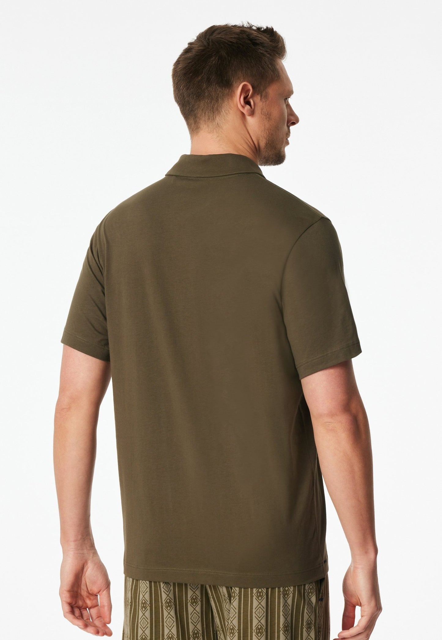 Poloshirt, kurzarm (Oliv)