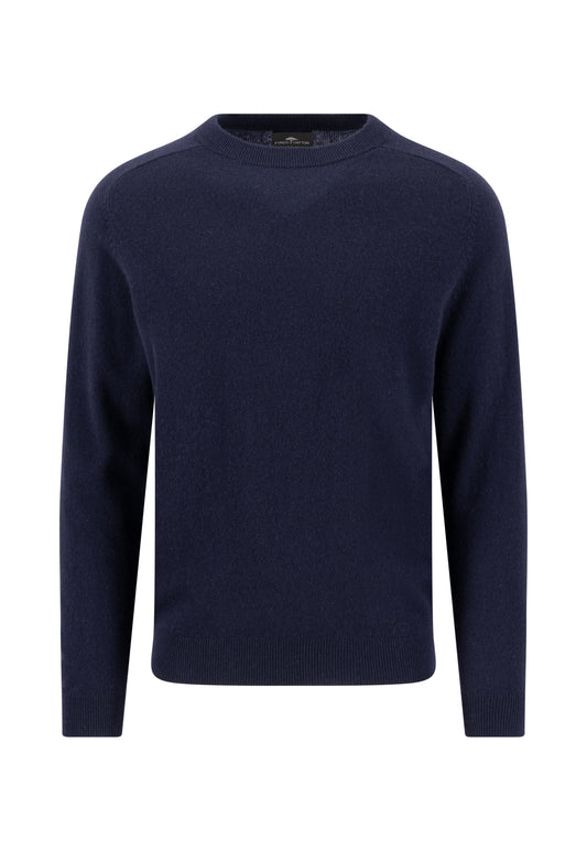 O-Neck, Cashmere (Navy)