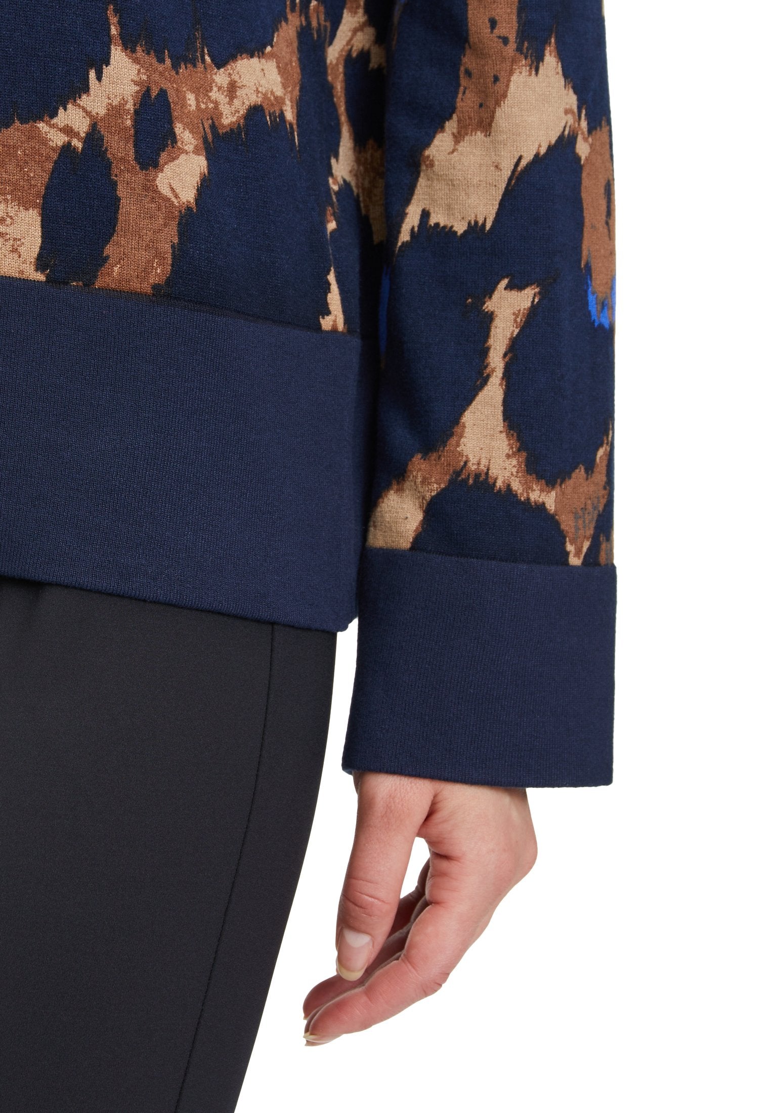 Feinstrickpullover (Dark Blue /came)