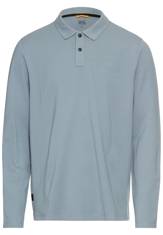 Polo Shirt mit Cooling Performance (Stone Blue)