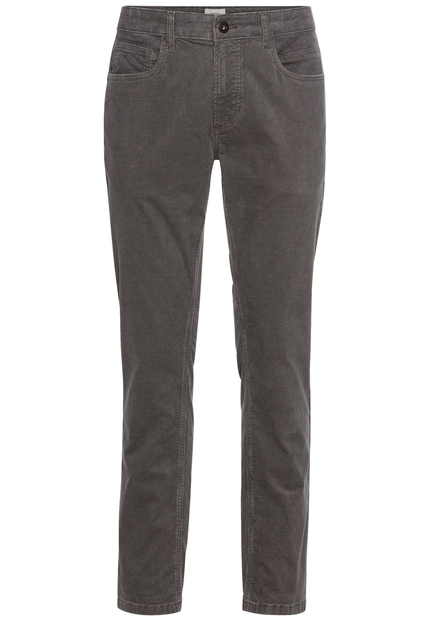 Regular Fit 5-Pocket Cordhose (Rock Grey)
