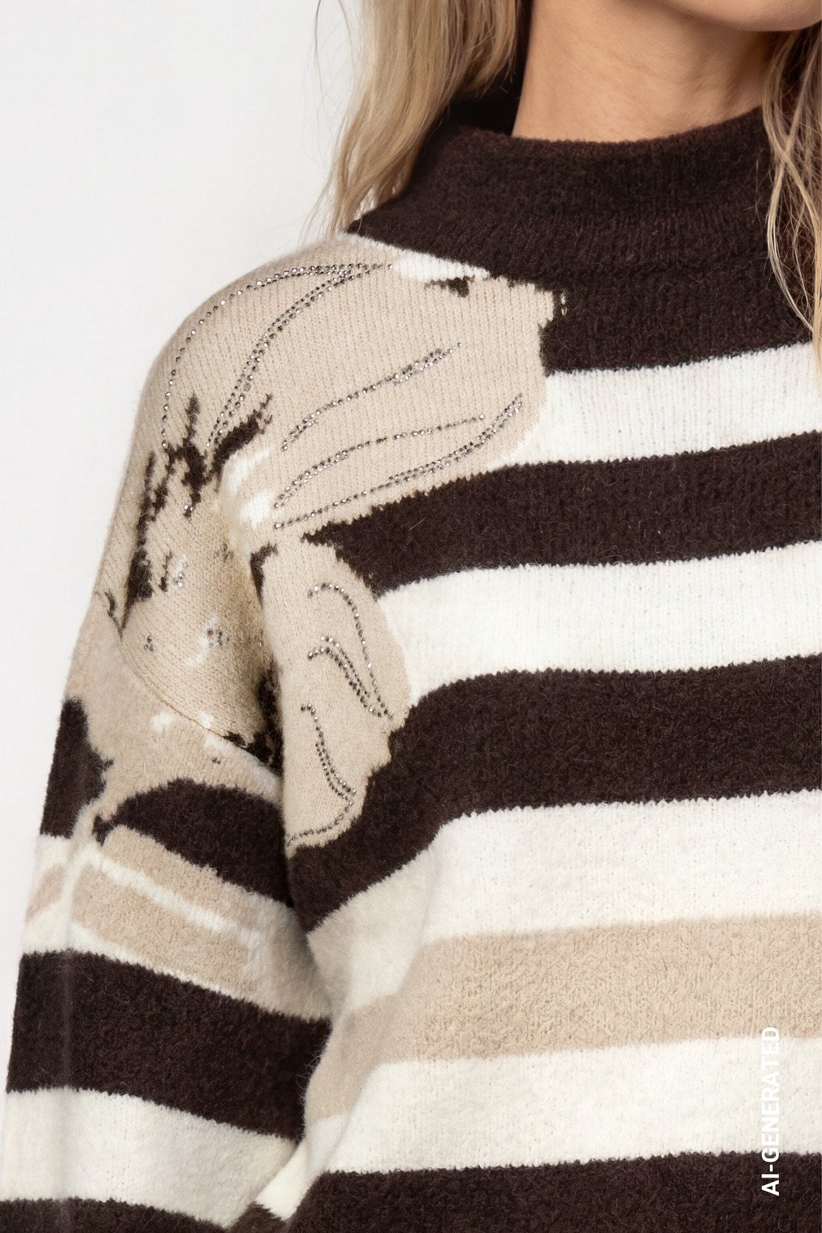Strickpullover mit weicher Haptik (Cappuccino Melan)