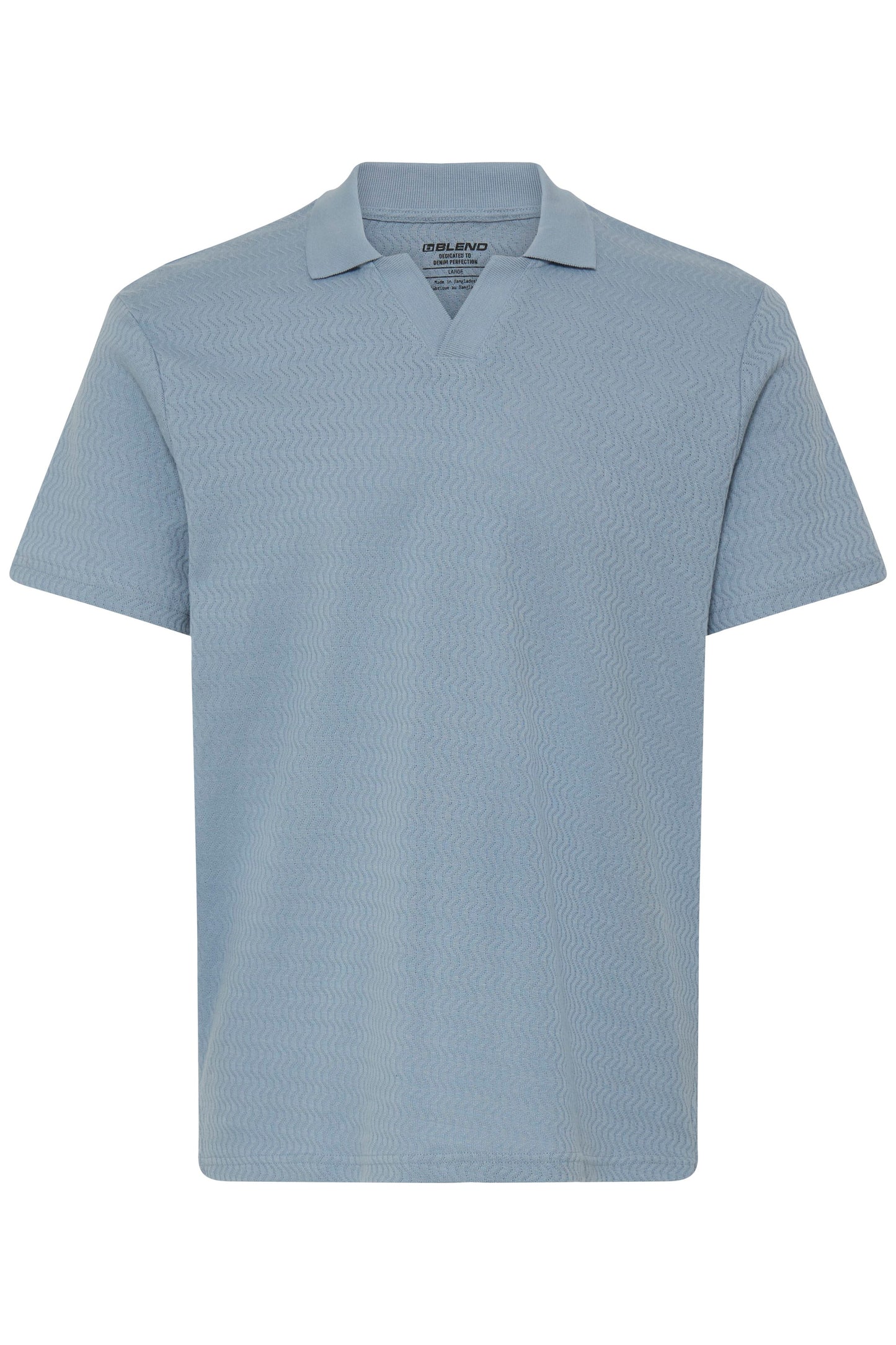 Bheskild Polo S/s (Faded Denim)