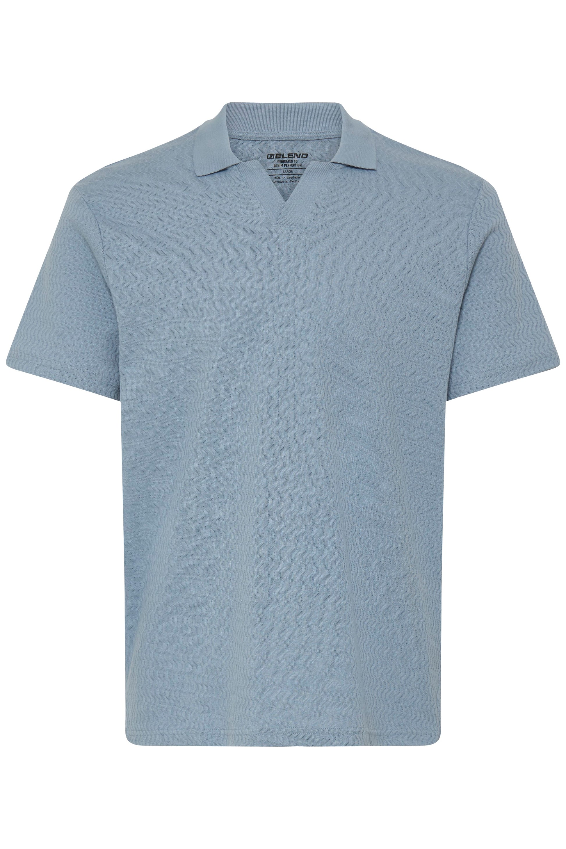 Bheskild Polo S/s (Faded Denim)