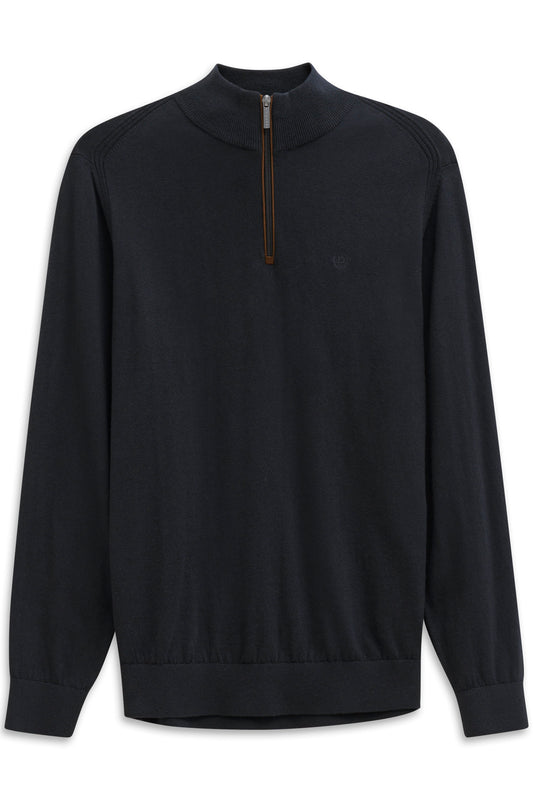 Herren Pullover 1/1 Arm (Marine)