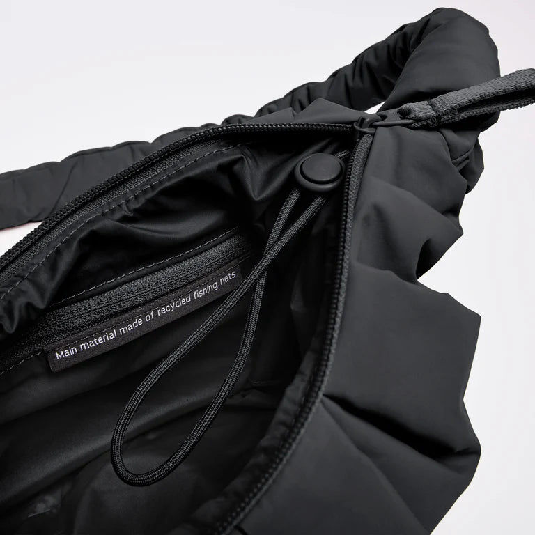 Pleat Moon Bag Small