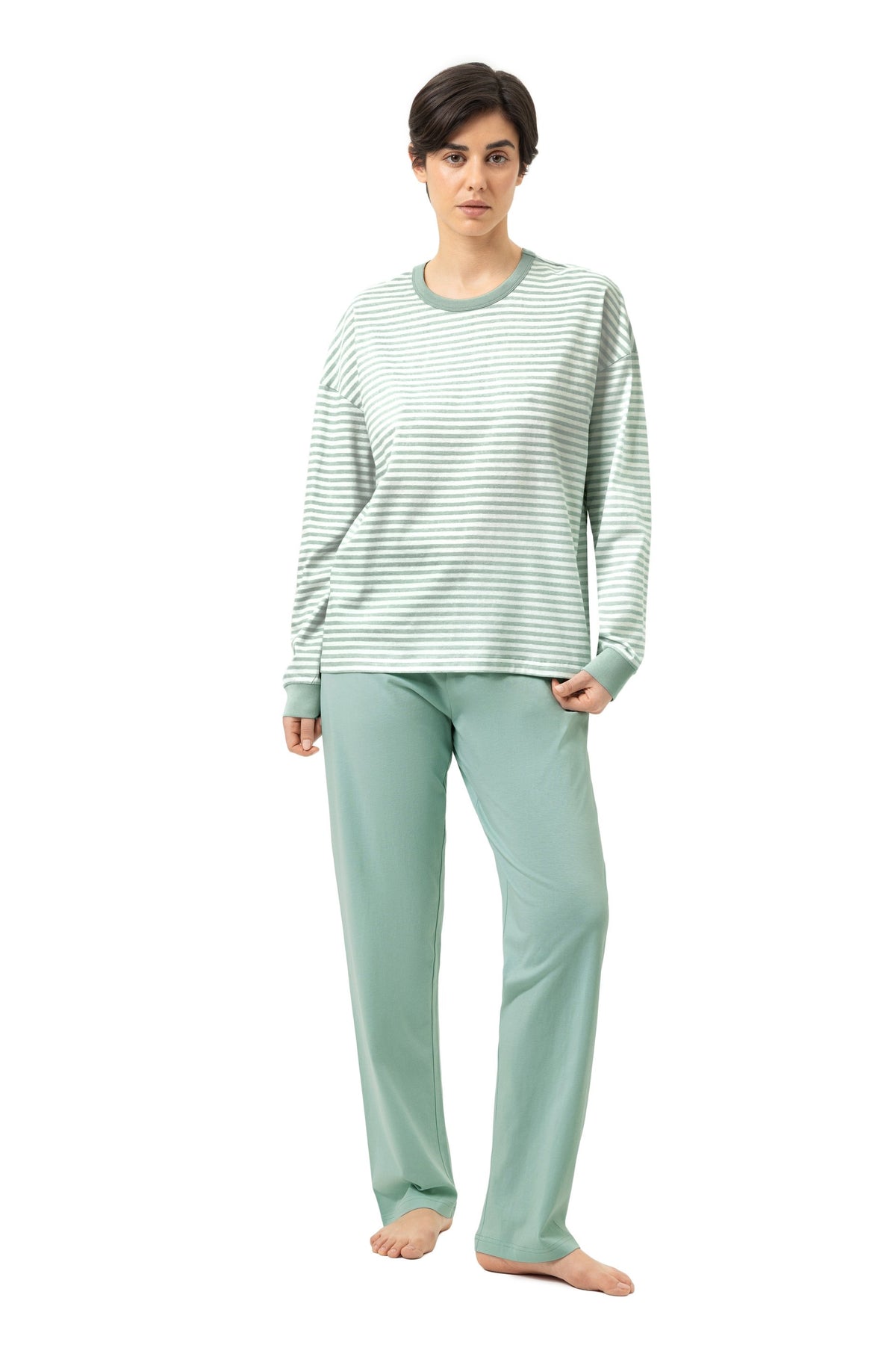 Anzug lang (Seasalt Green)
