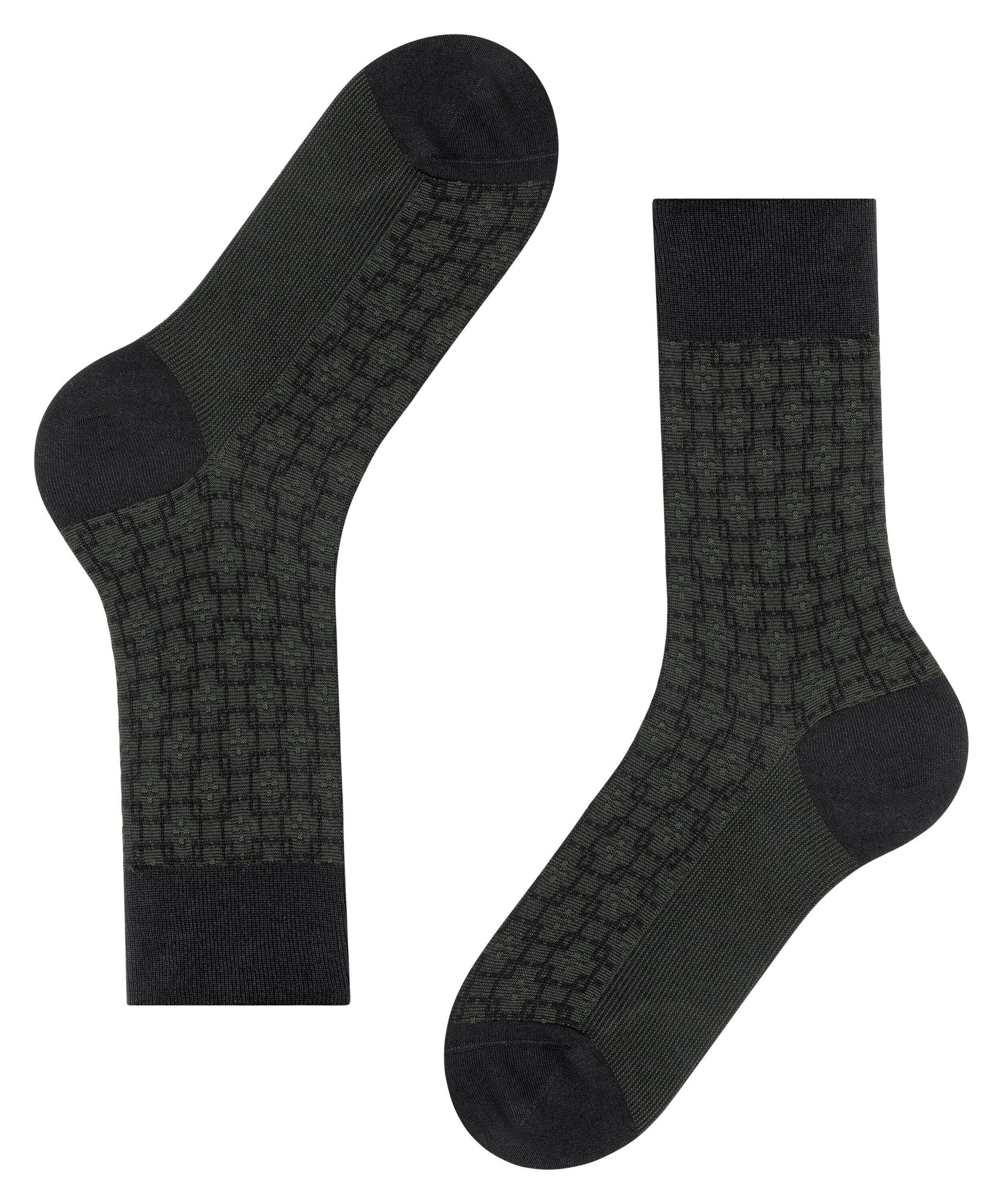FALKE Artwork Tie Herren (Black)