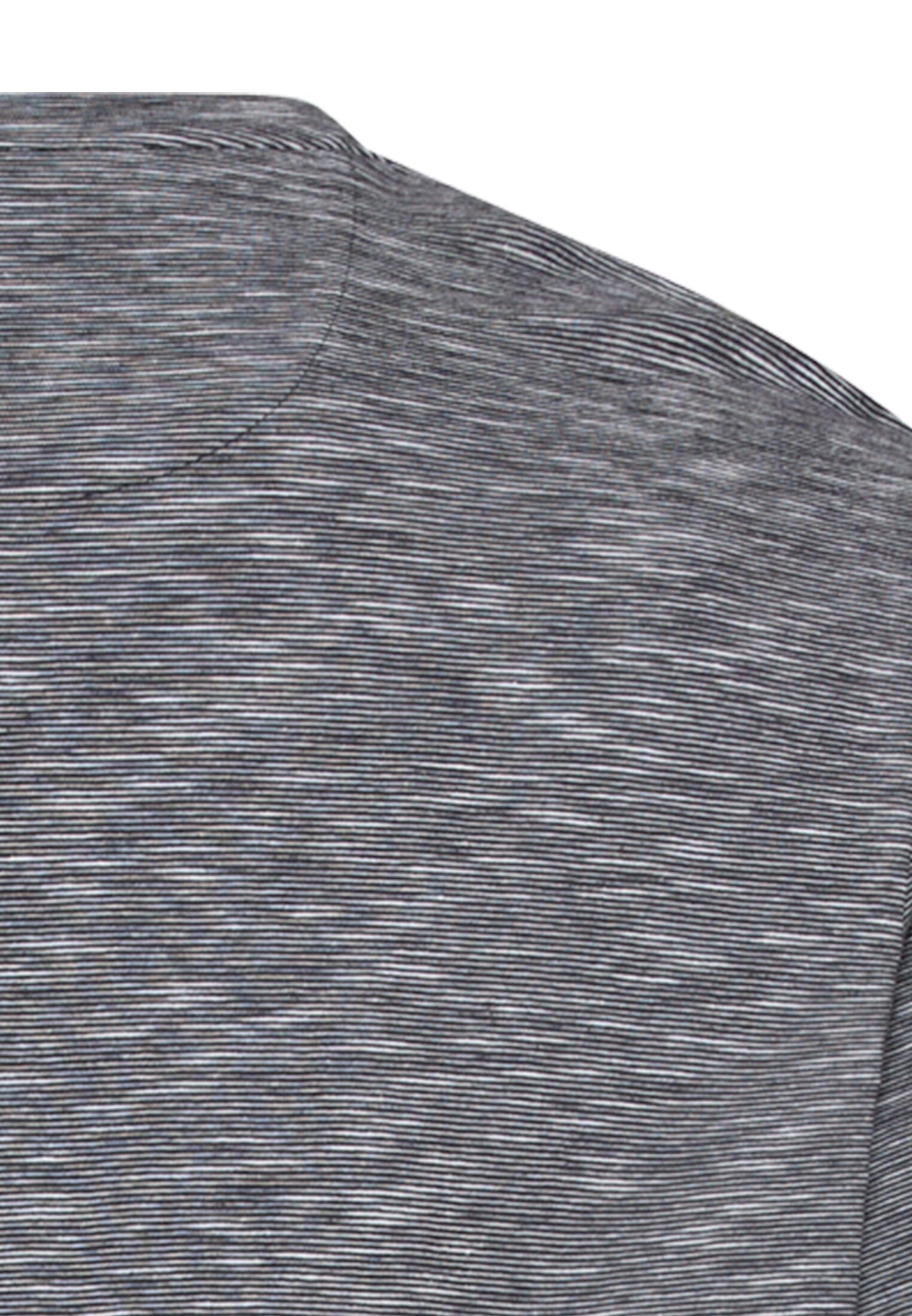 T-Shirt mit Knopfleiste (Dark Navy)
