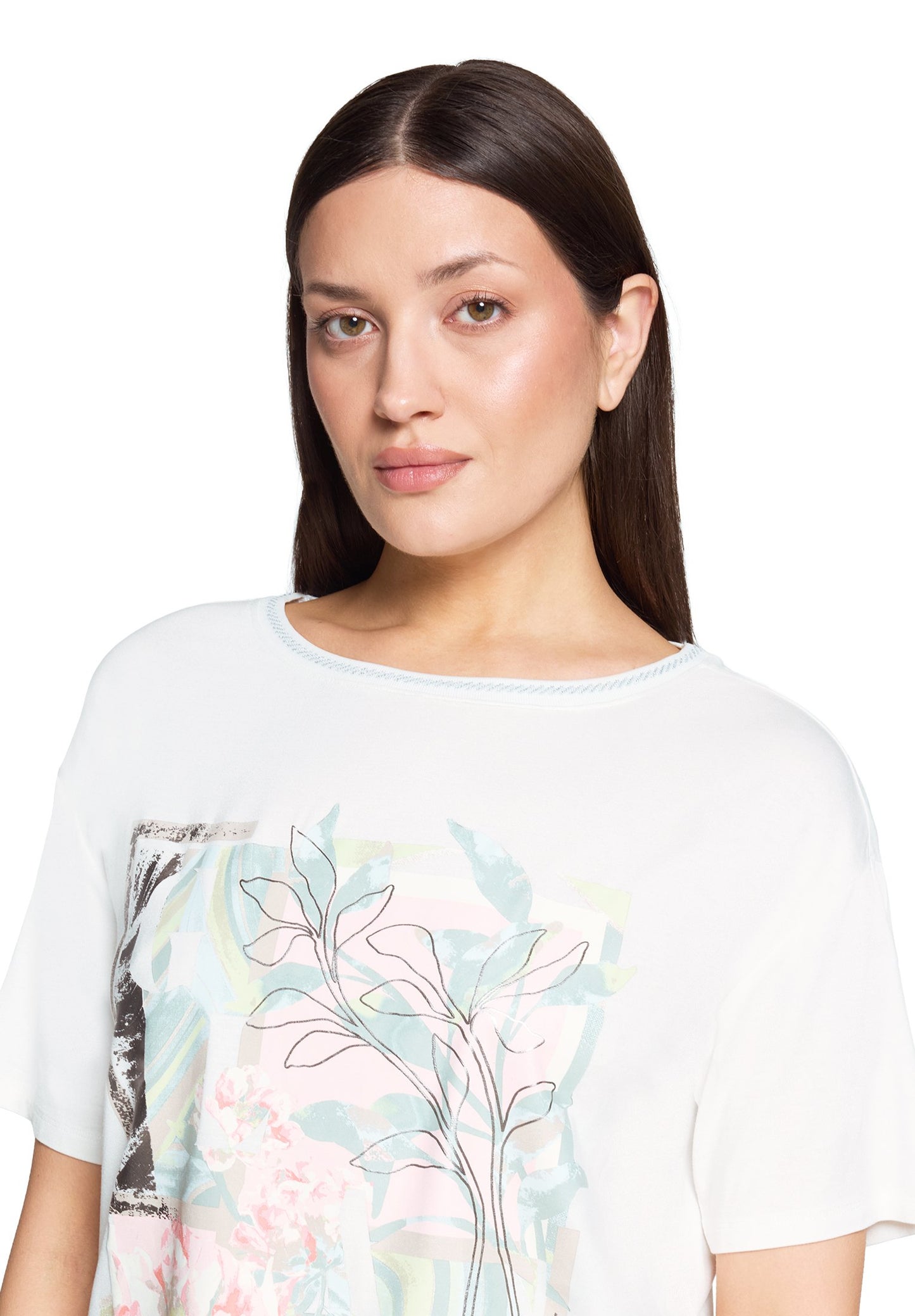 Printshirt (Patch Cream/gre)