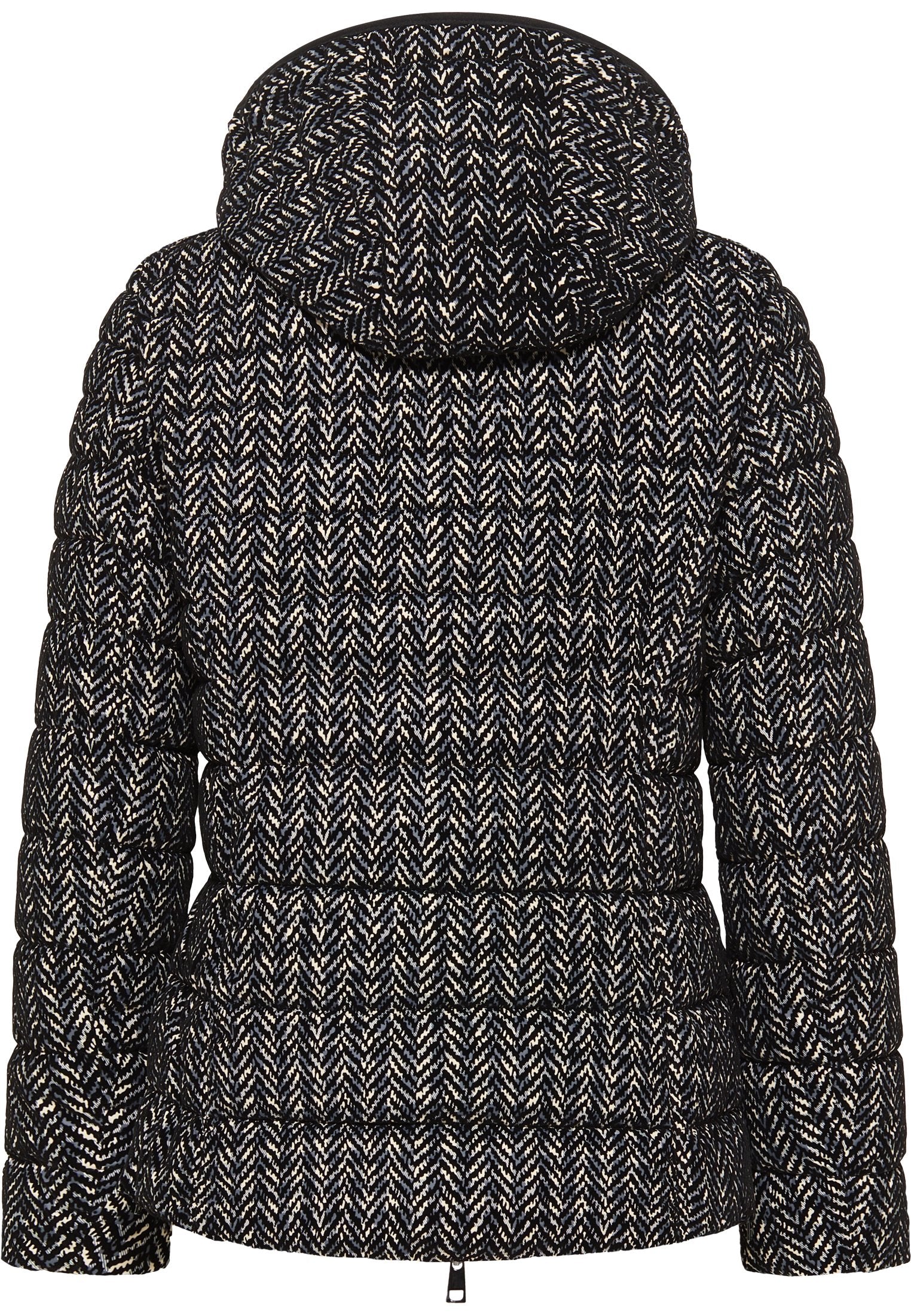 Jacke Down Free mit Kapuze (Black/offwhite)