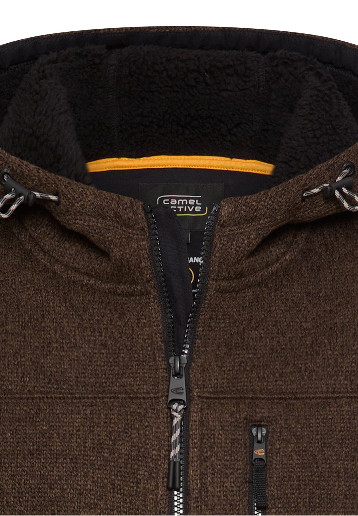 Fleecejacke mit Teddy Futter (Sepia Brown)